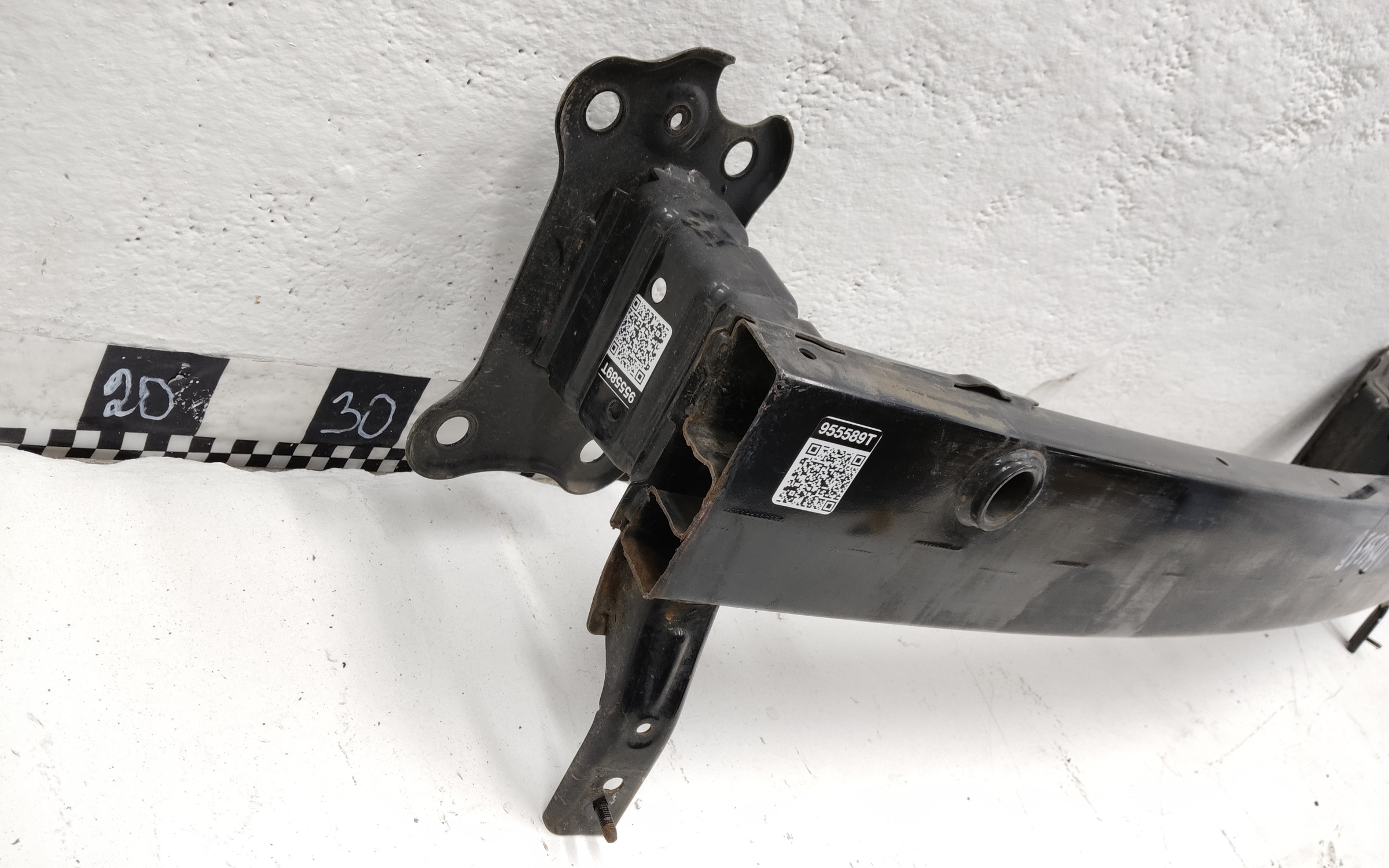 Усилитель переднего бампера металл KIA Sportage 4