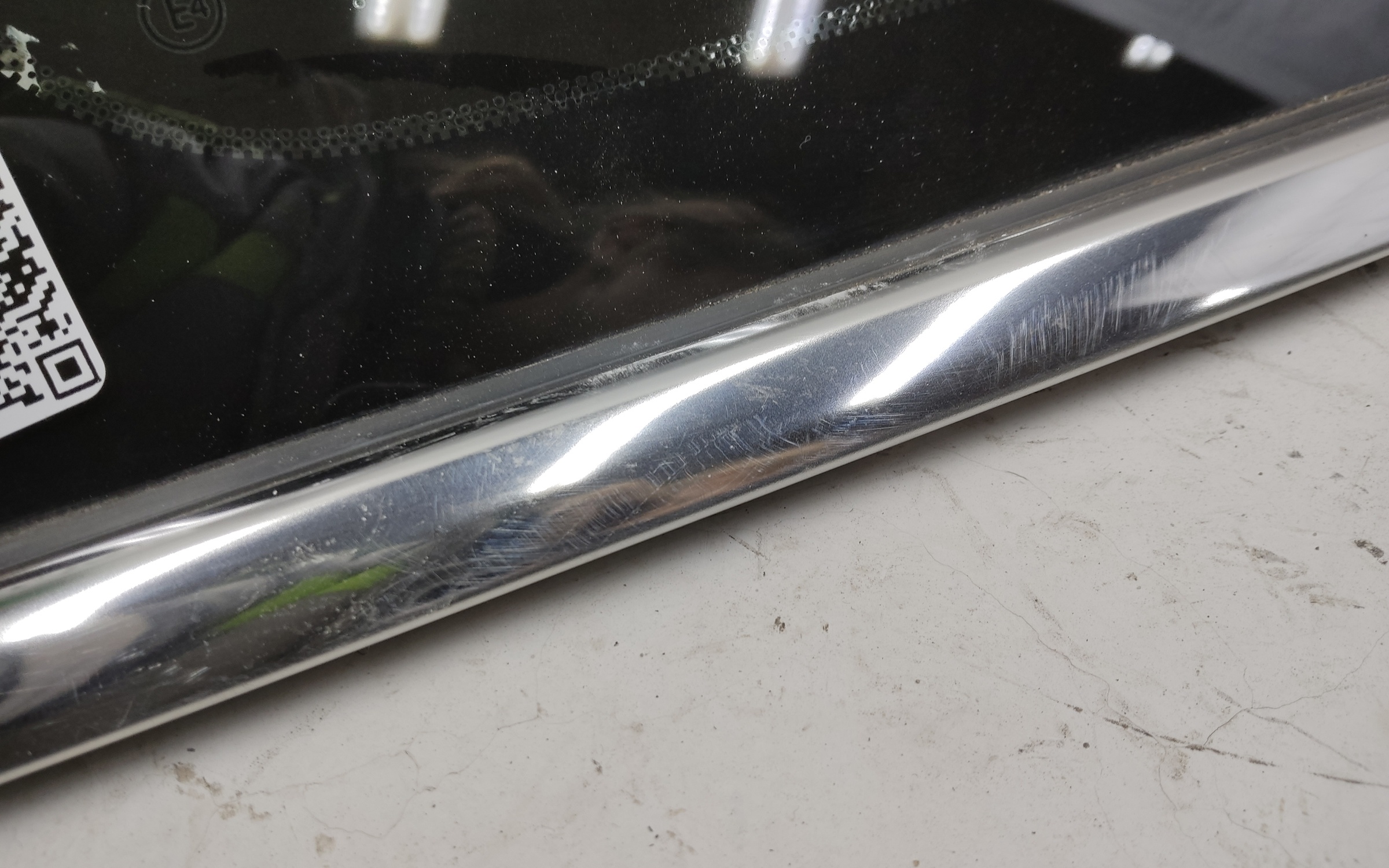 Стекло кузовное заднее левое Geely Cityray