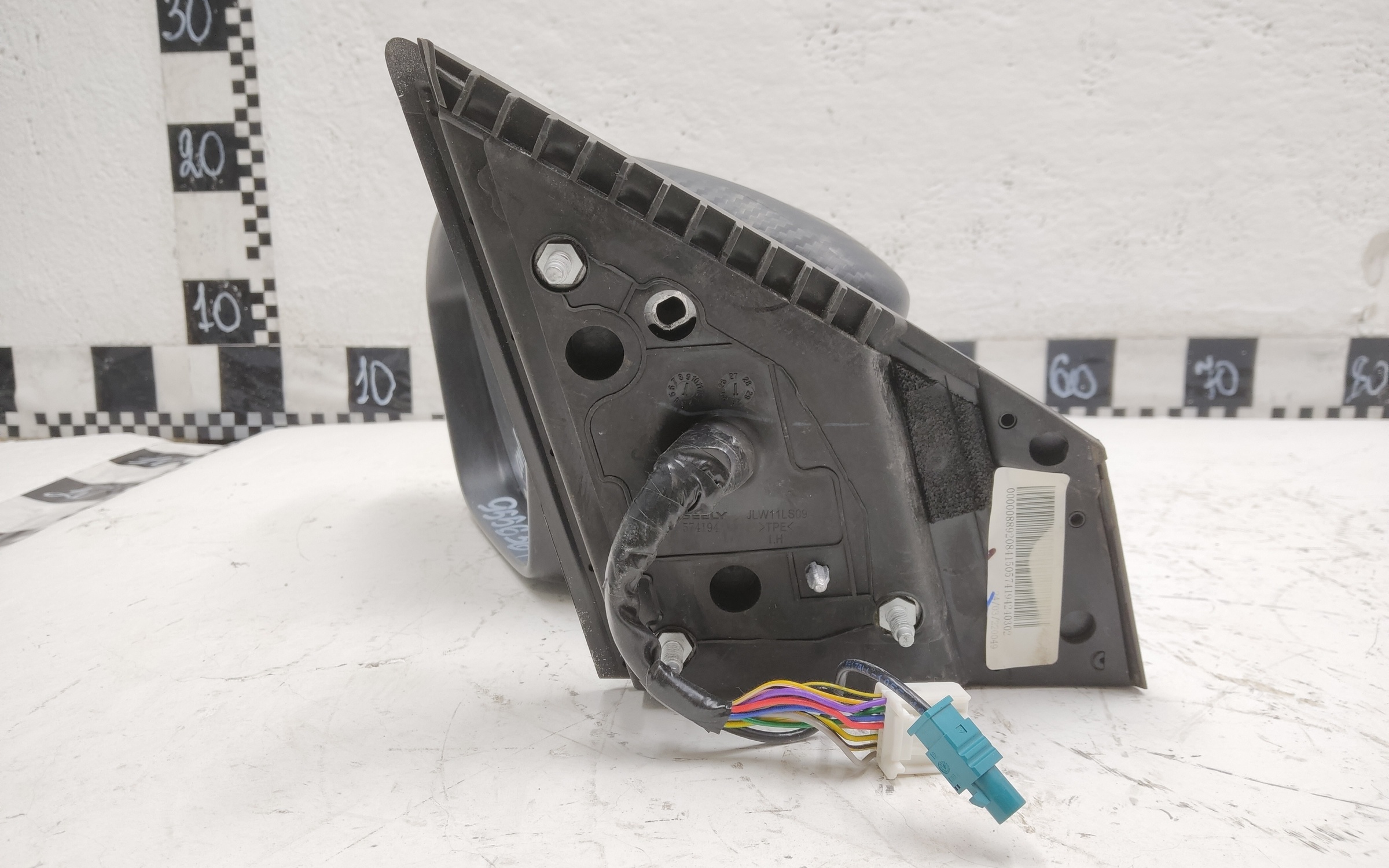 Зеркало левое Geely Coolray 12+1 контактов карбон