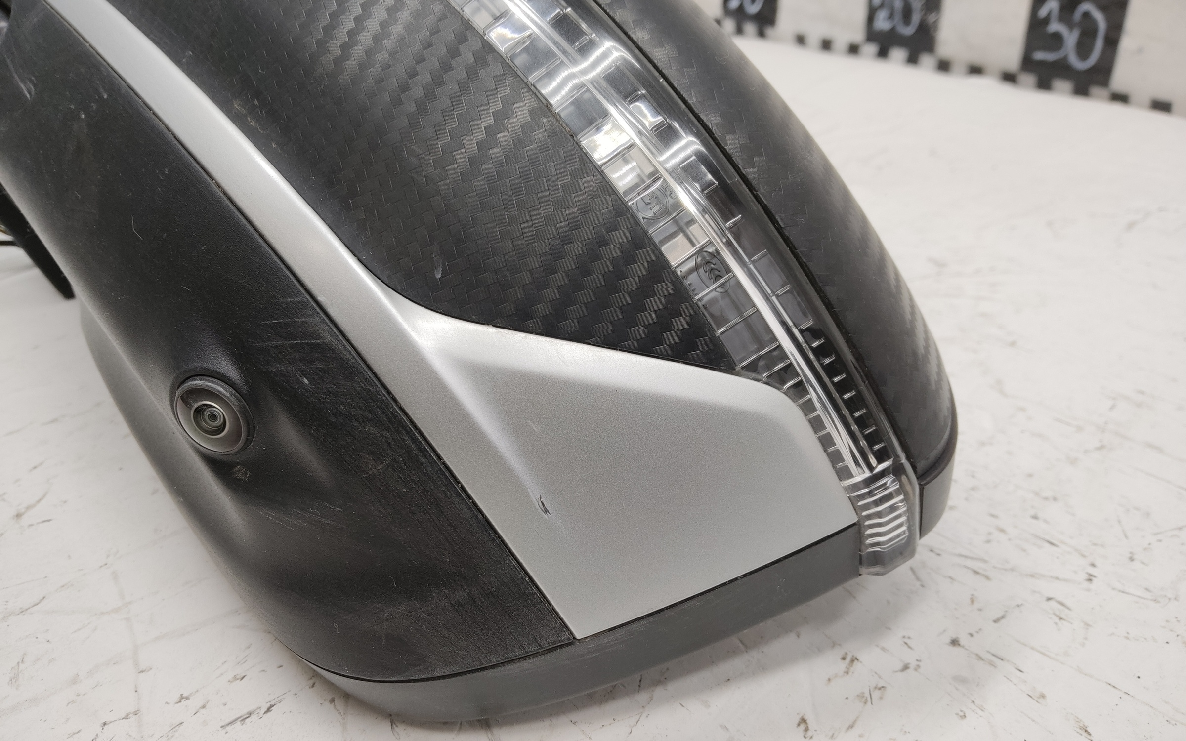 Зеркало левое Geely Coolray 12+1 контактов карбон