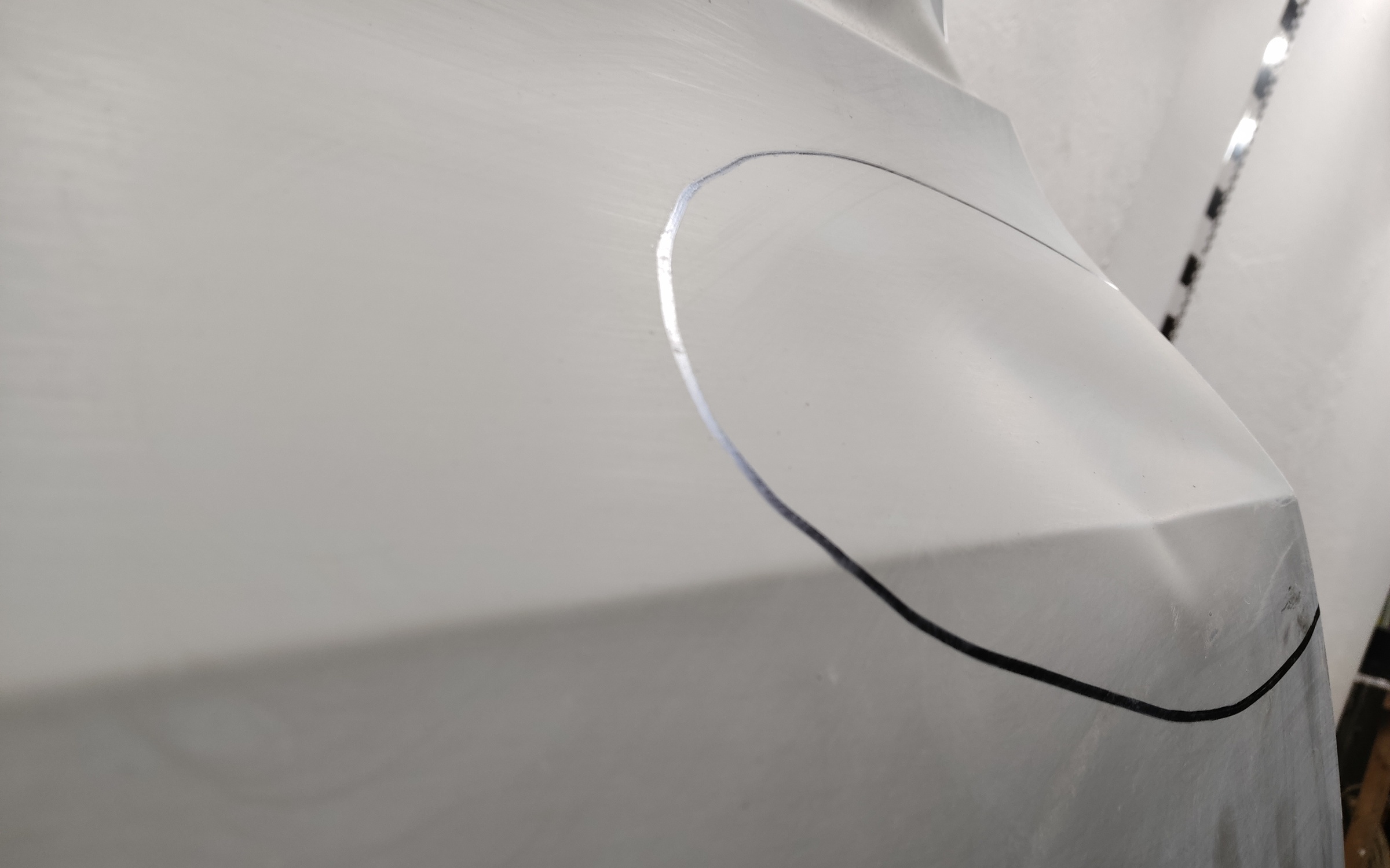 Панель кузова боковая правая Haval Dargo