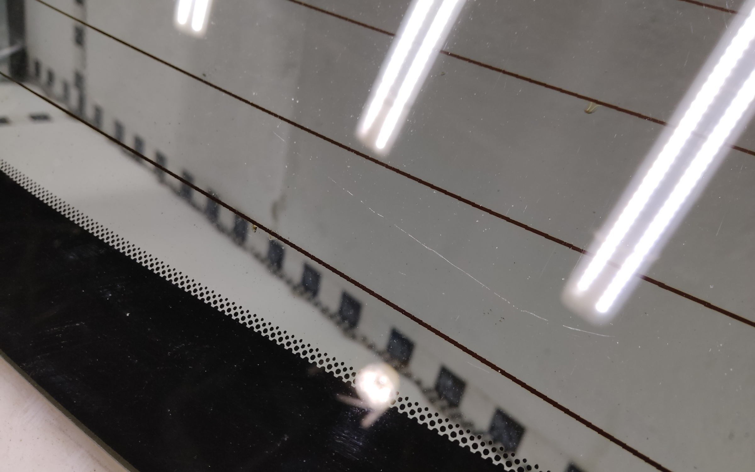 Стекло крышки багажника Hyundai Santa Fe 3