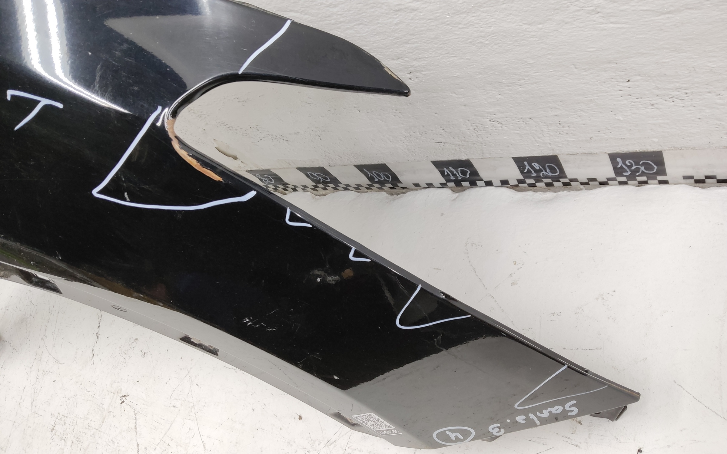 Крыло переднее правое Hyundai Santa Fe 3