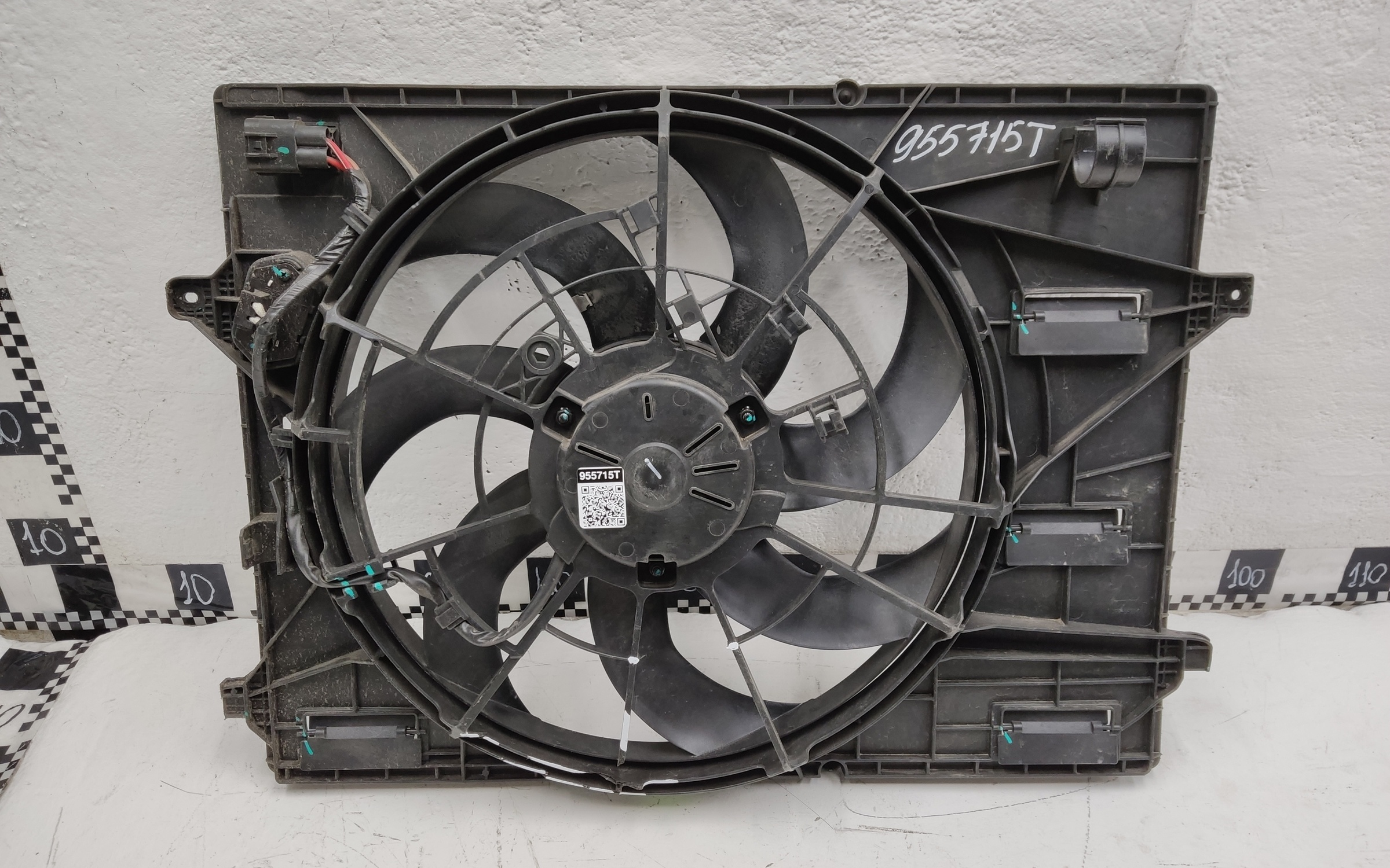 Диффузор вентилятора радиатора Geely Coolray