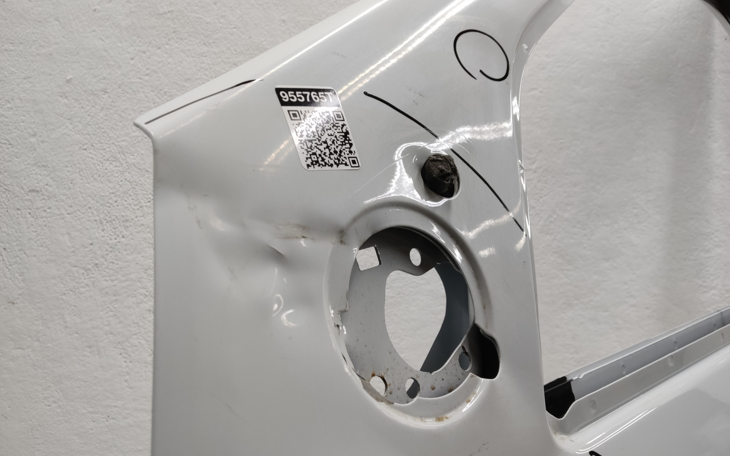 Дверь передняя левая Lada Largus 1 Restail под накладку