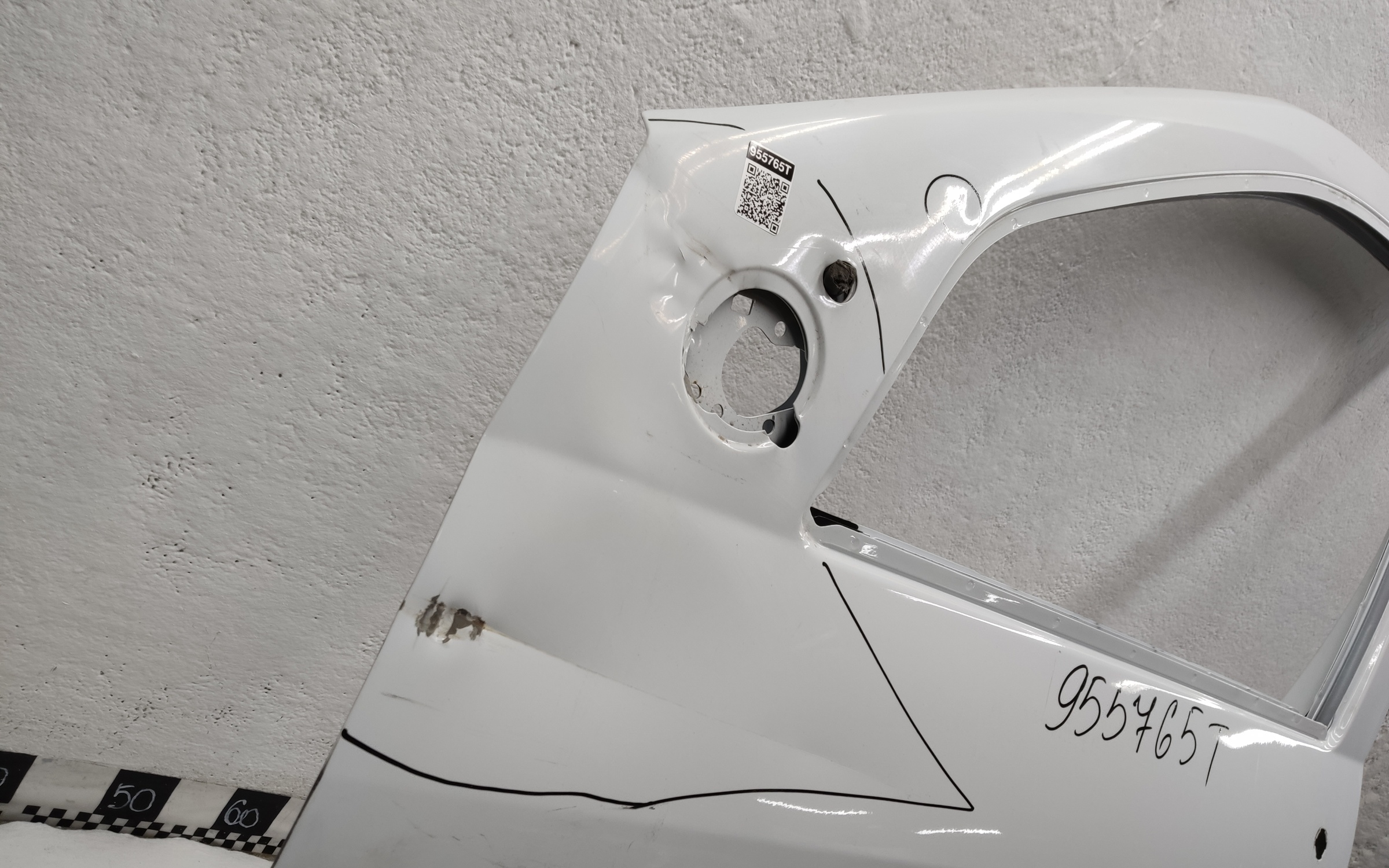 Дверь передняя левая Lada Largus 1 Restail под накладку