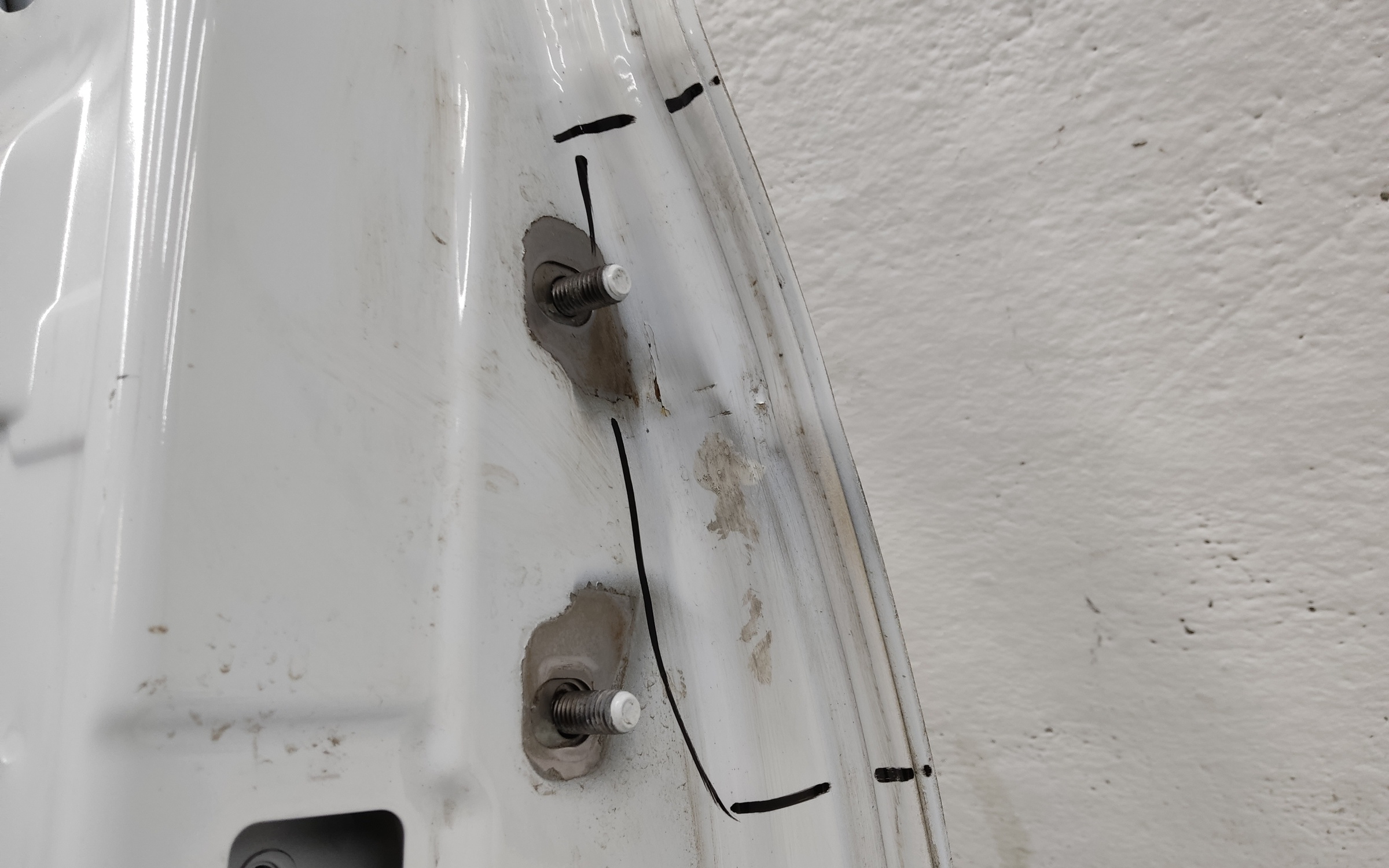 Дверь передняя левая Lada Largus 1 Restail под накладку