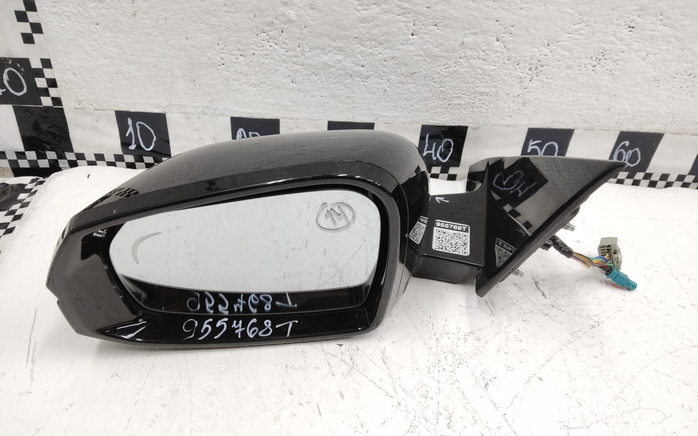 Зеркало левое Geely Cityray 10+1 контактов