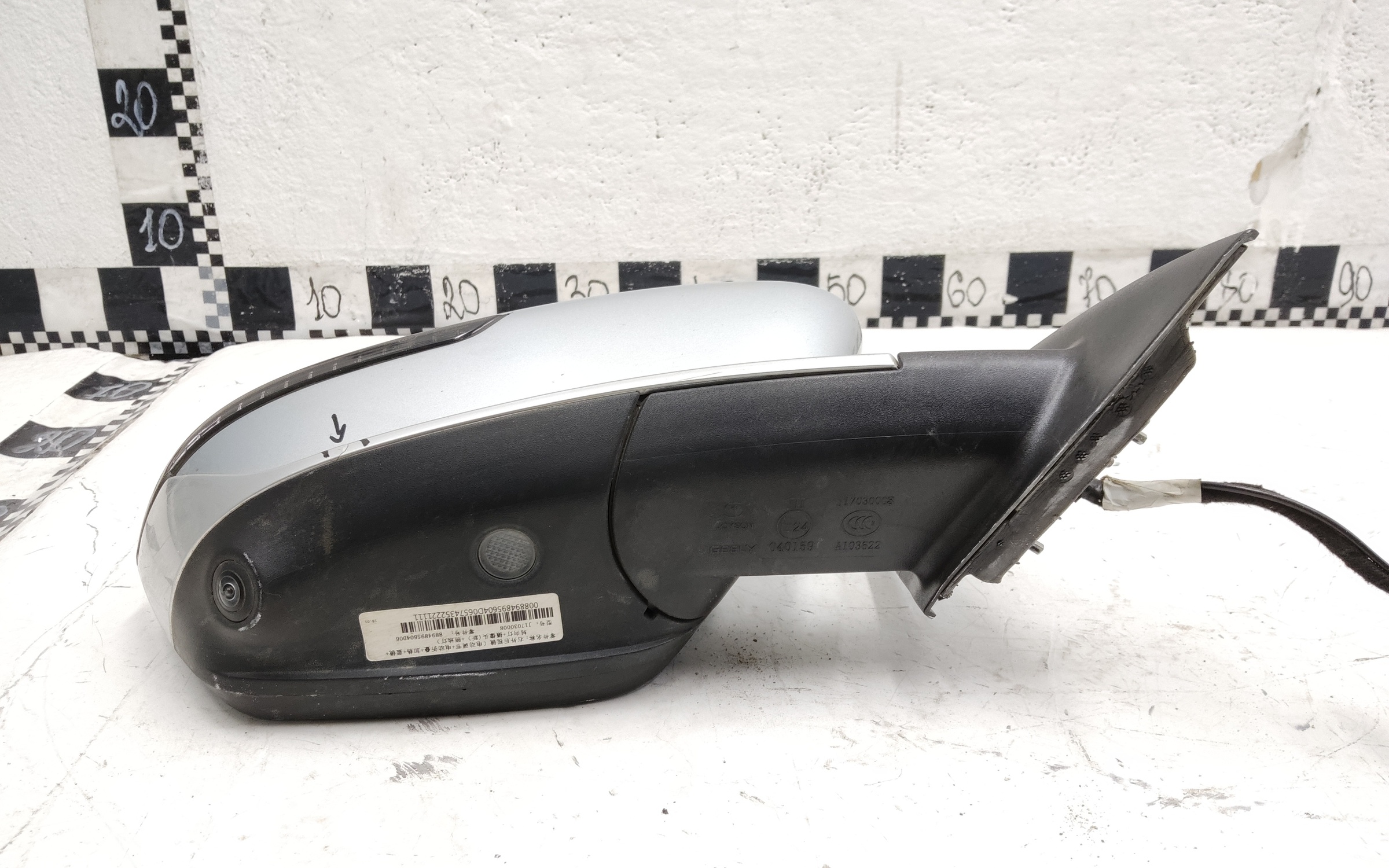 Зеркало правое Geely Atlas Pro 10+1 контактов под камеру