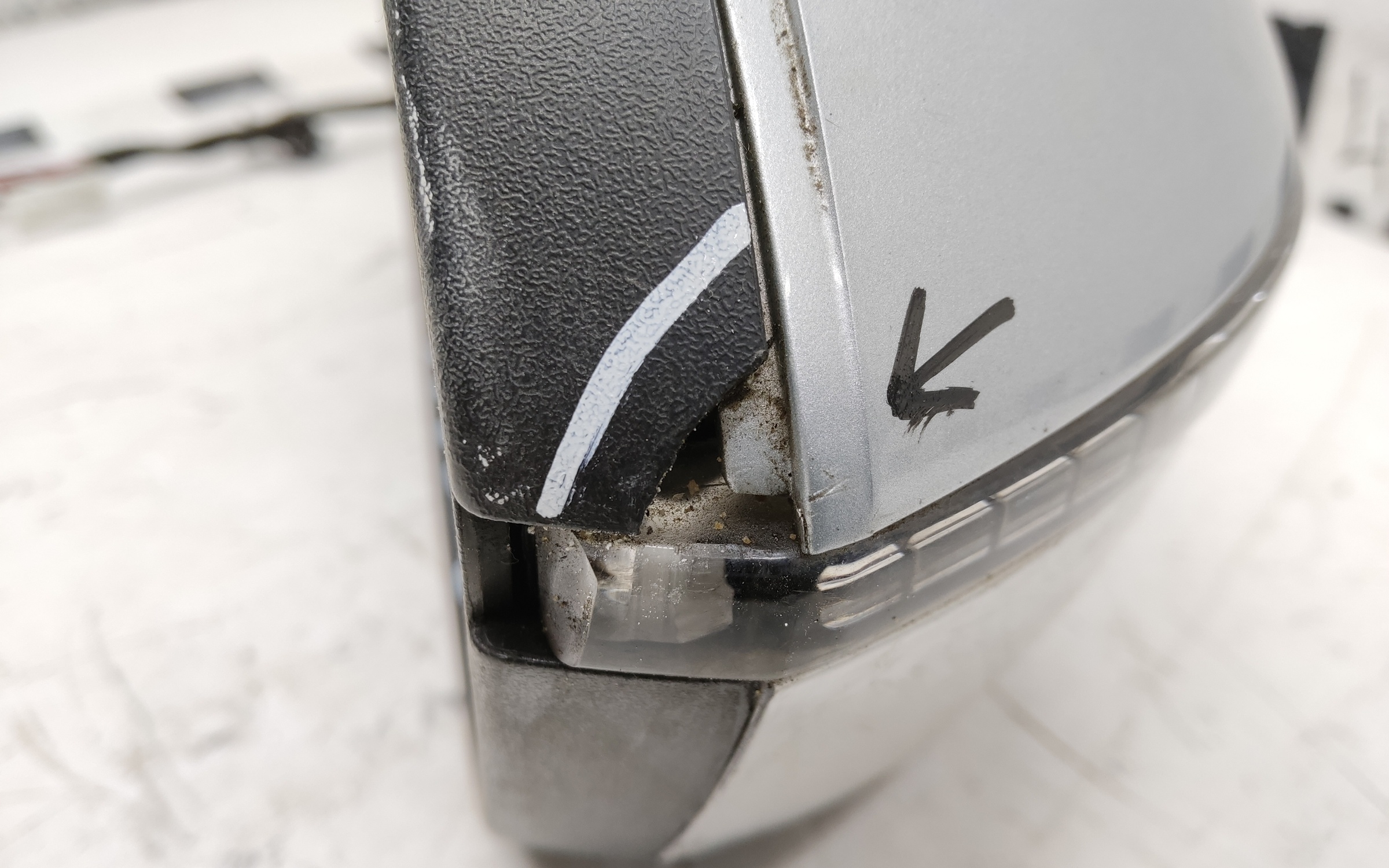 Зеркало правое Geely Atlas Pro 10+1 контактов под камеру