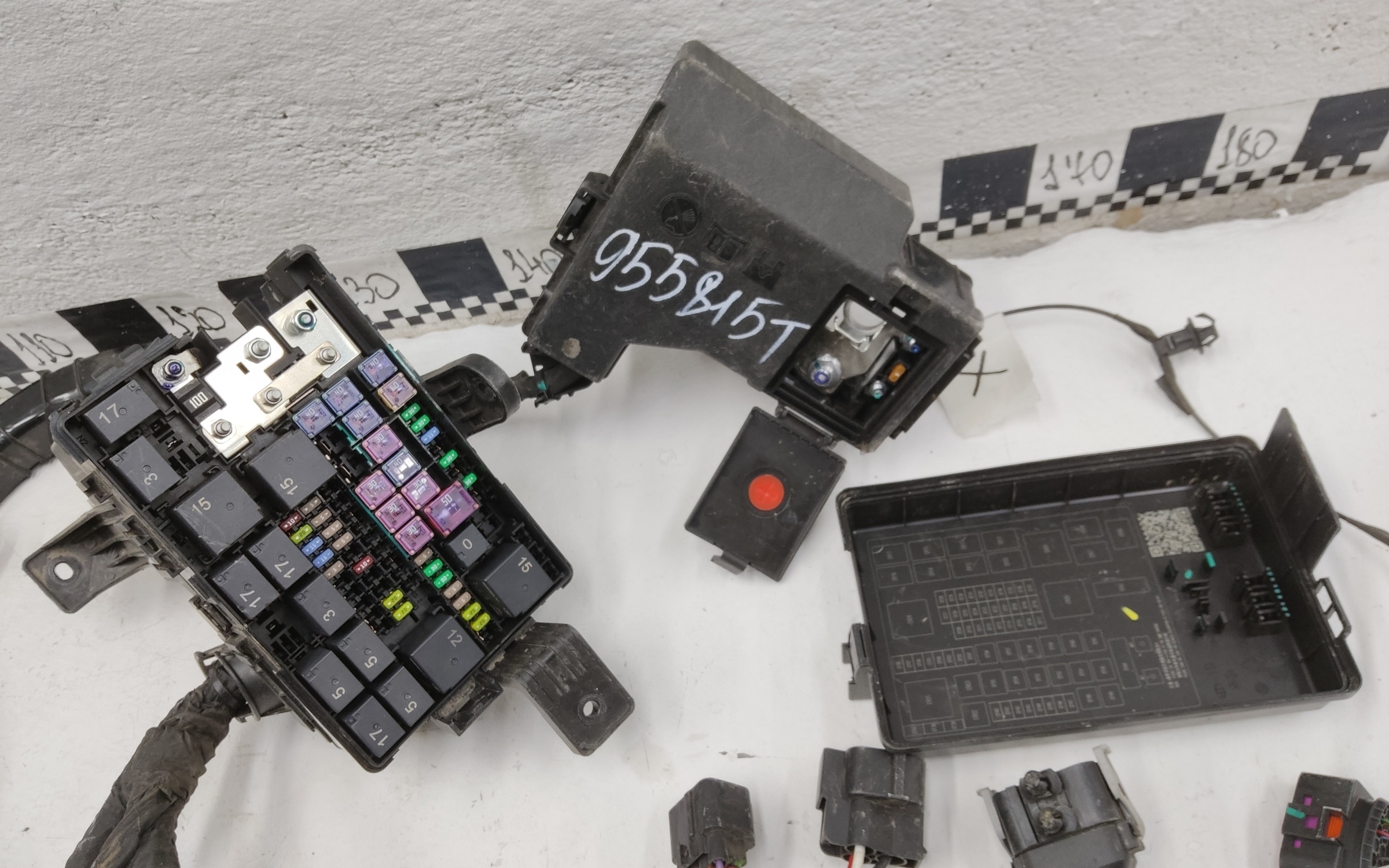 Проводка моторного отсека Geely Cityray