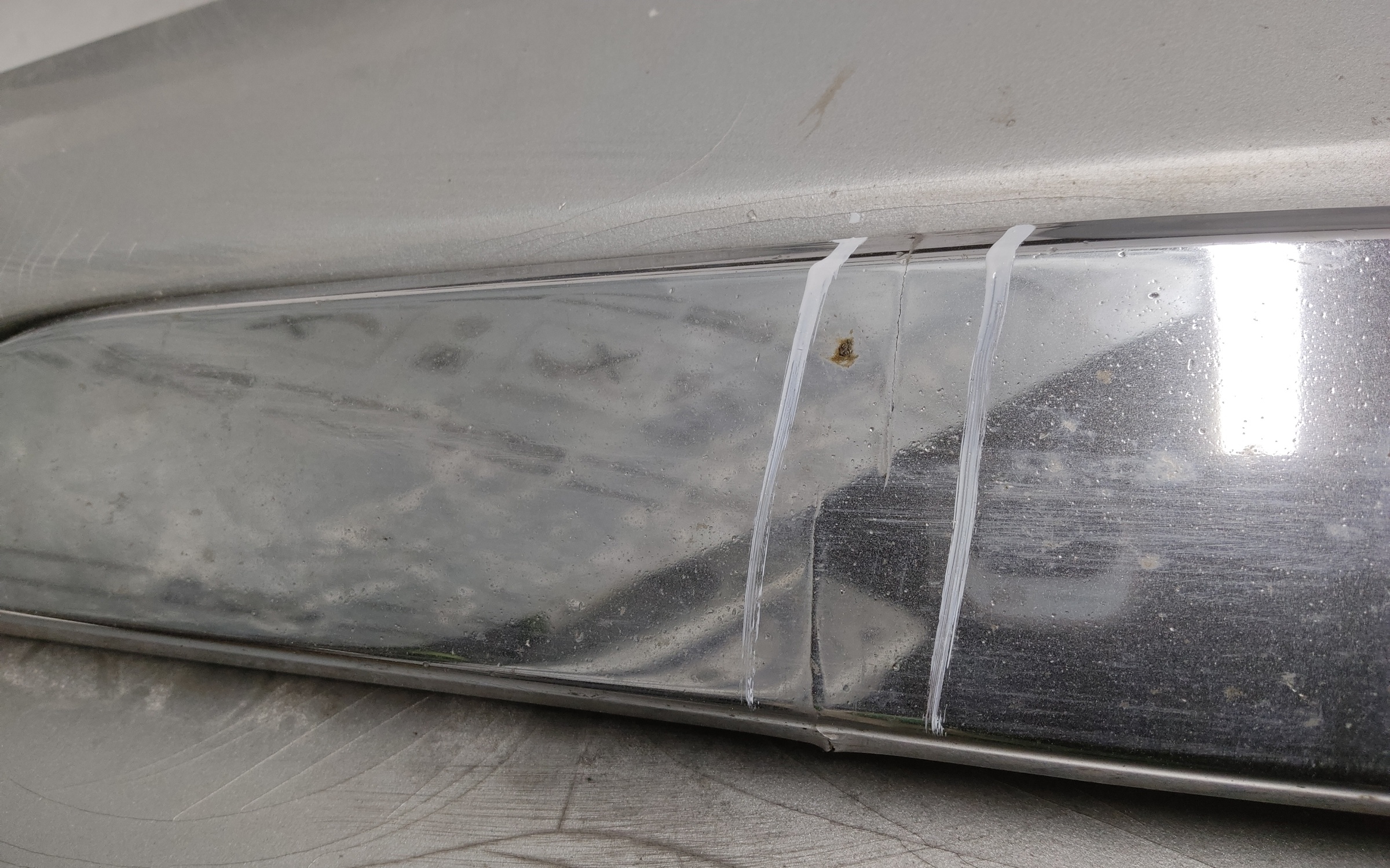 Бампер передний Mitsubishi L200 5 Restail