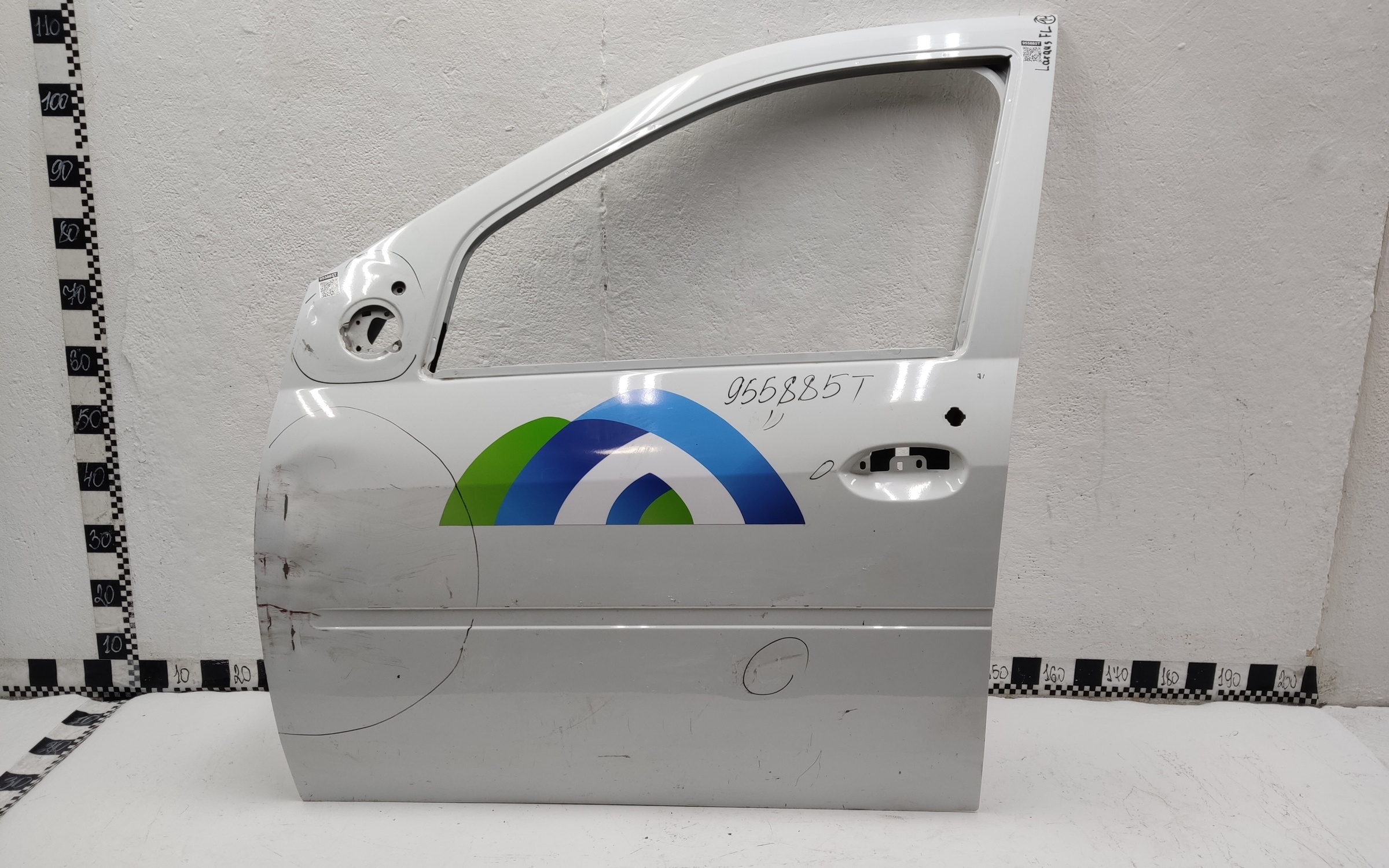 Дверь передняя левая Lada Largus 1 Restail без накладки