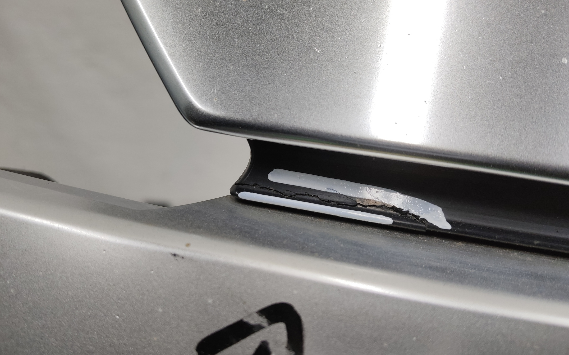 Бампер передний Mitsubishi Outlander 3 Restail 3