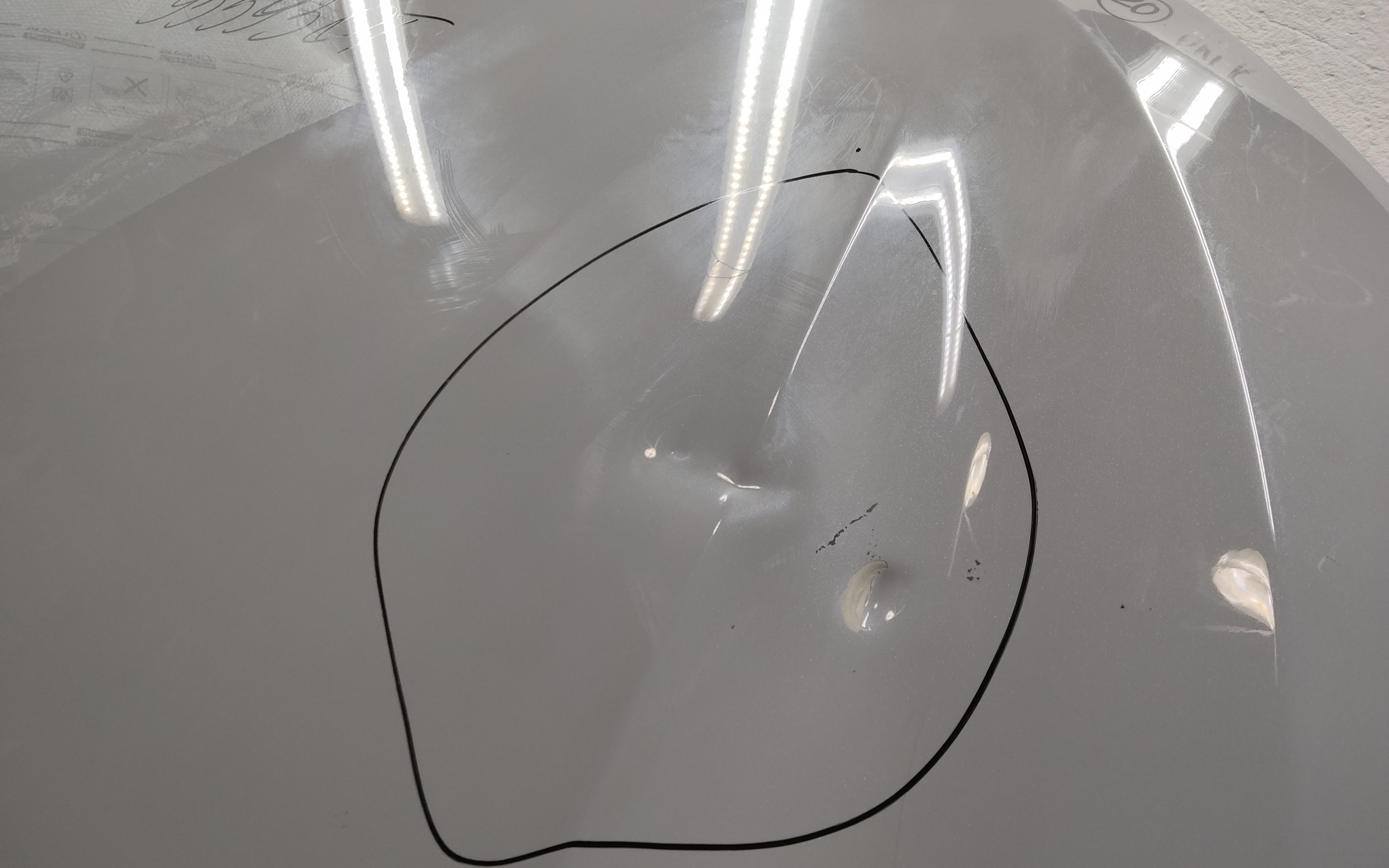 Капот Changan UNI-K