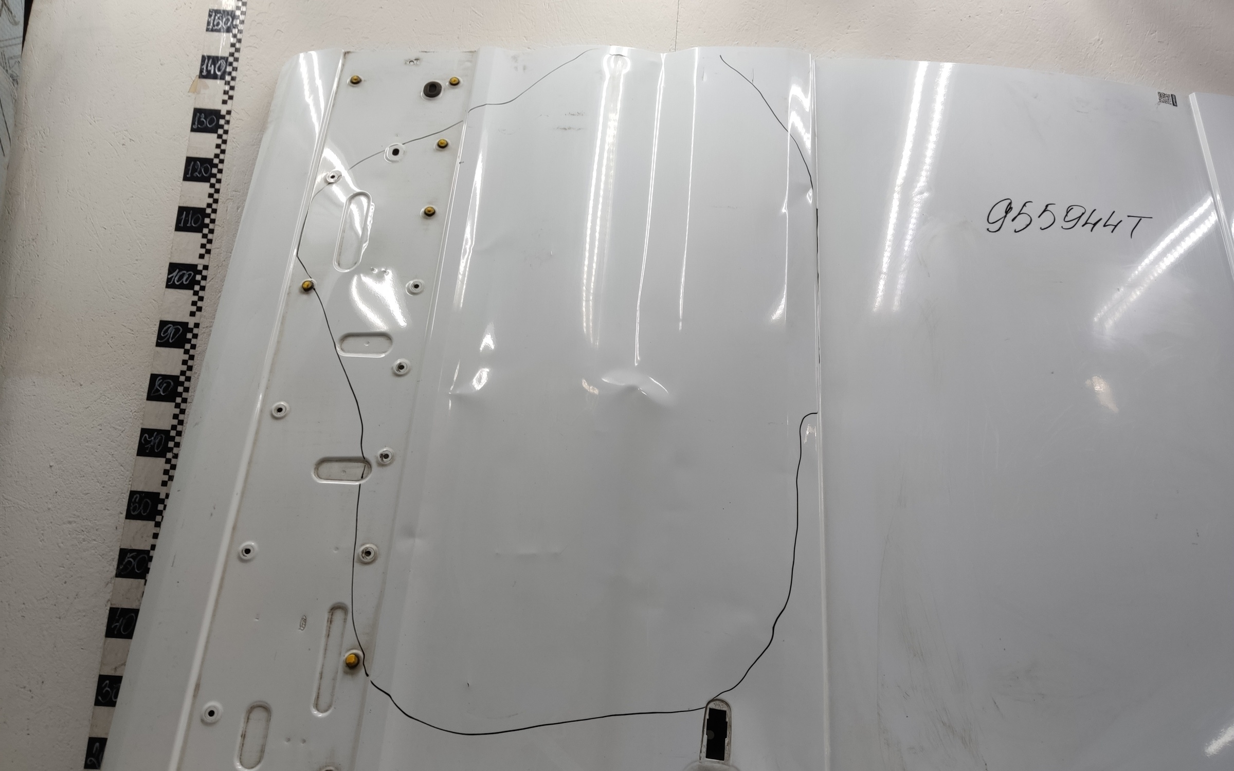 Дверь сдвижная правая глухая Ford Transit 7 190см