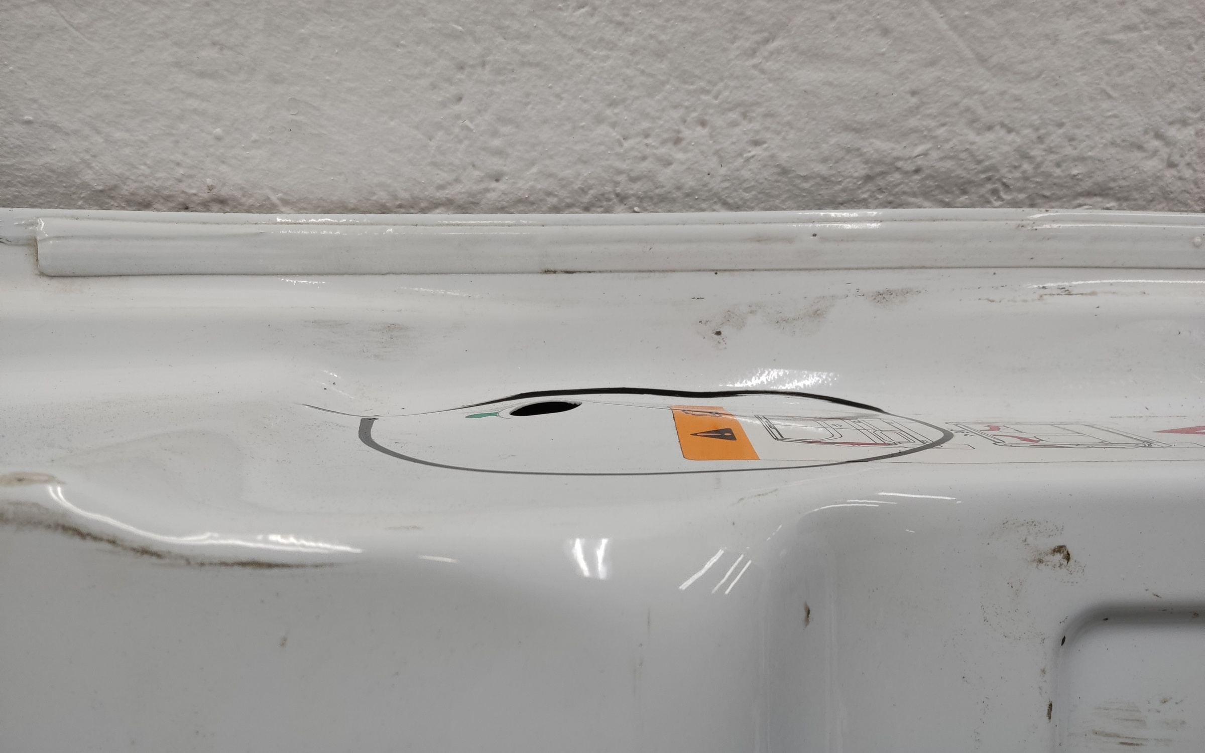 Дверь задняя правая распашная глухая высокая Ford Transit 7 215см