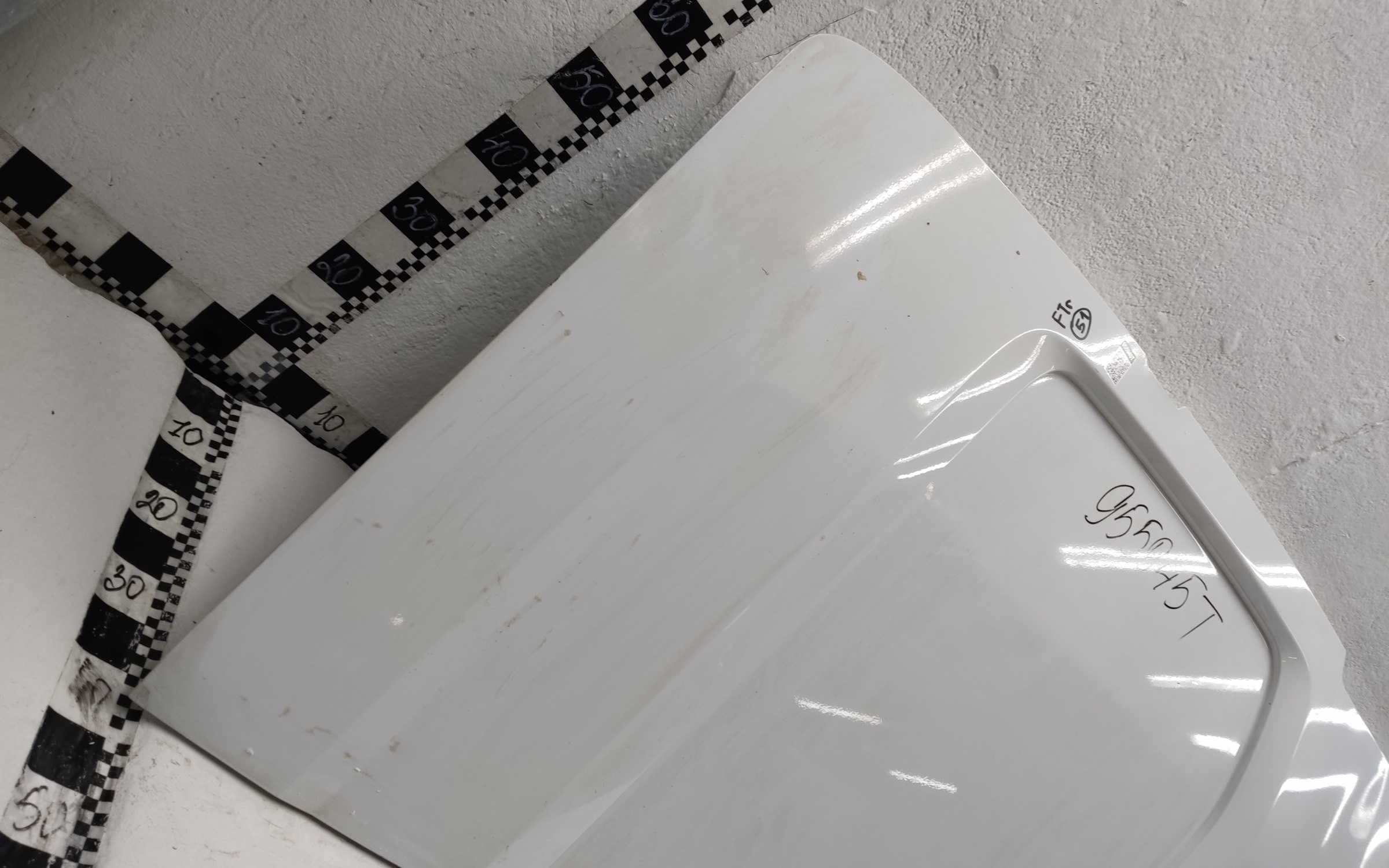 Дверь задняя правая распашная глухая высокая Ford Transit 7 215см