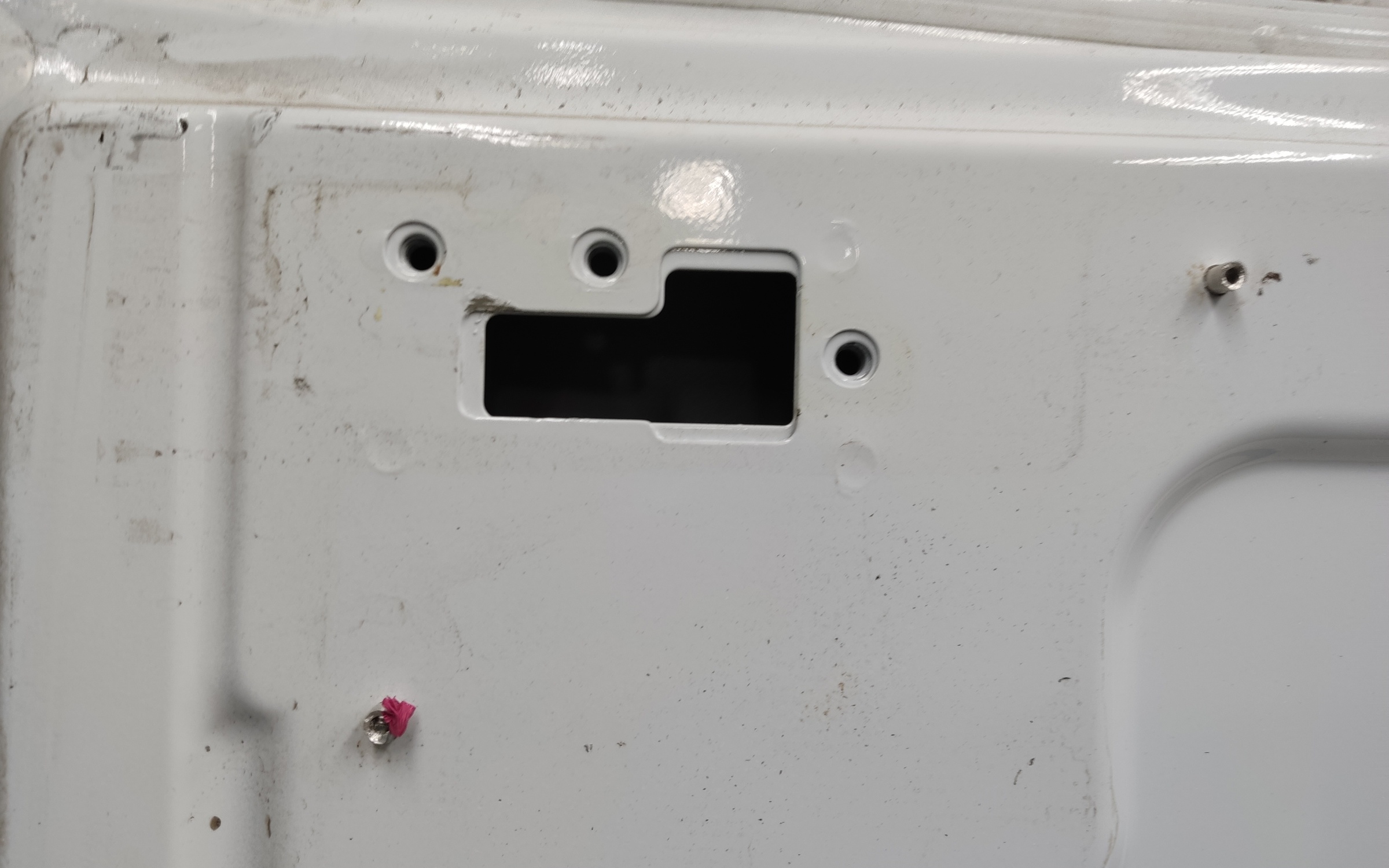 Дверь задняя правая распашная глухая высокая Ford Transit 7 215см