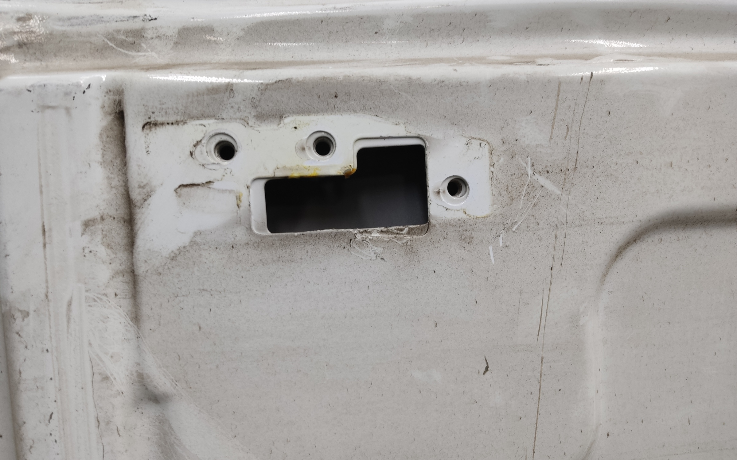 Дверь задняя правая распашная глухая высокая Ford Transit 7 215см