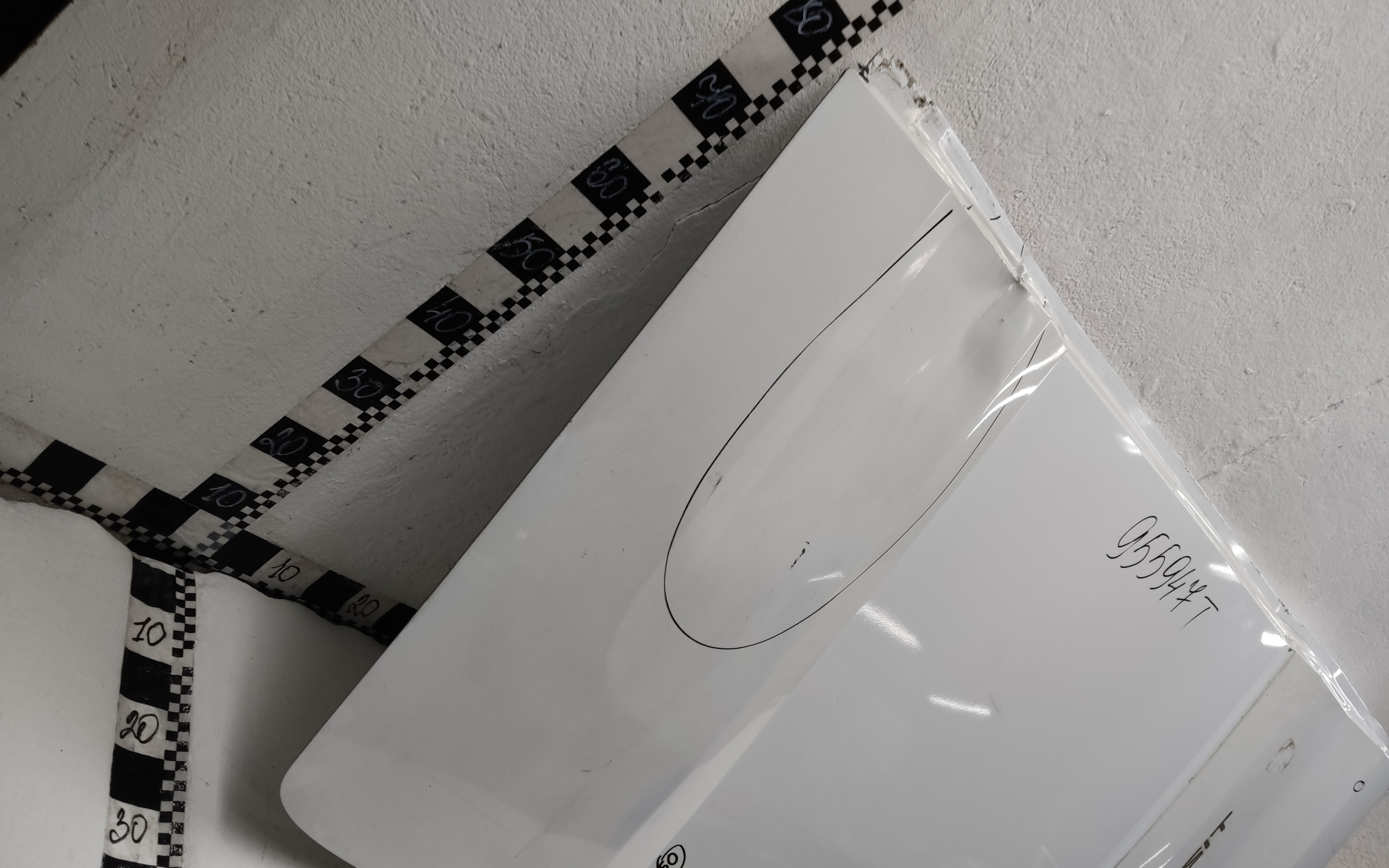 Дверь задняя левая распашная глухая высокая Ford Transit 7 215см