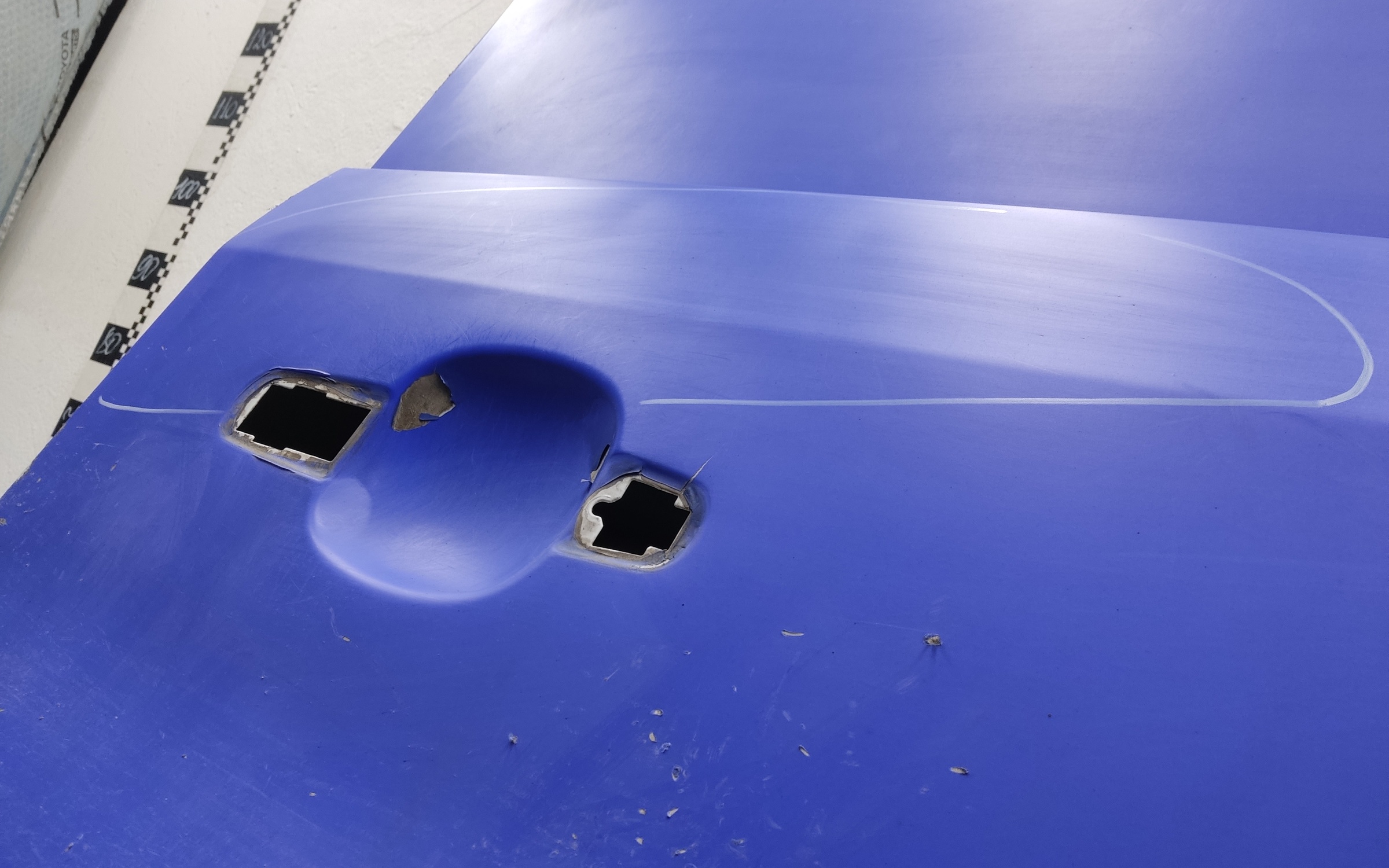 Дверь задняя правая распашная глухая Ford Transit 7 190см