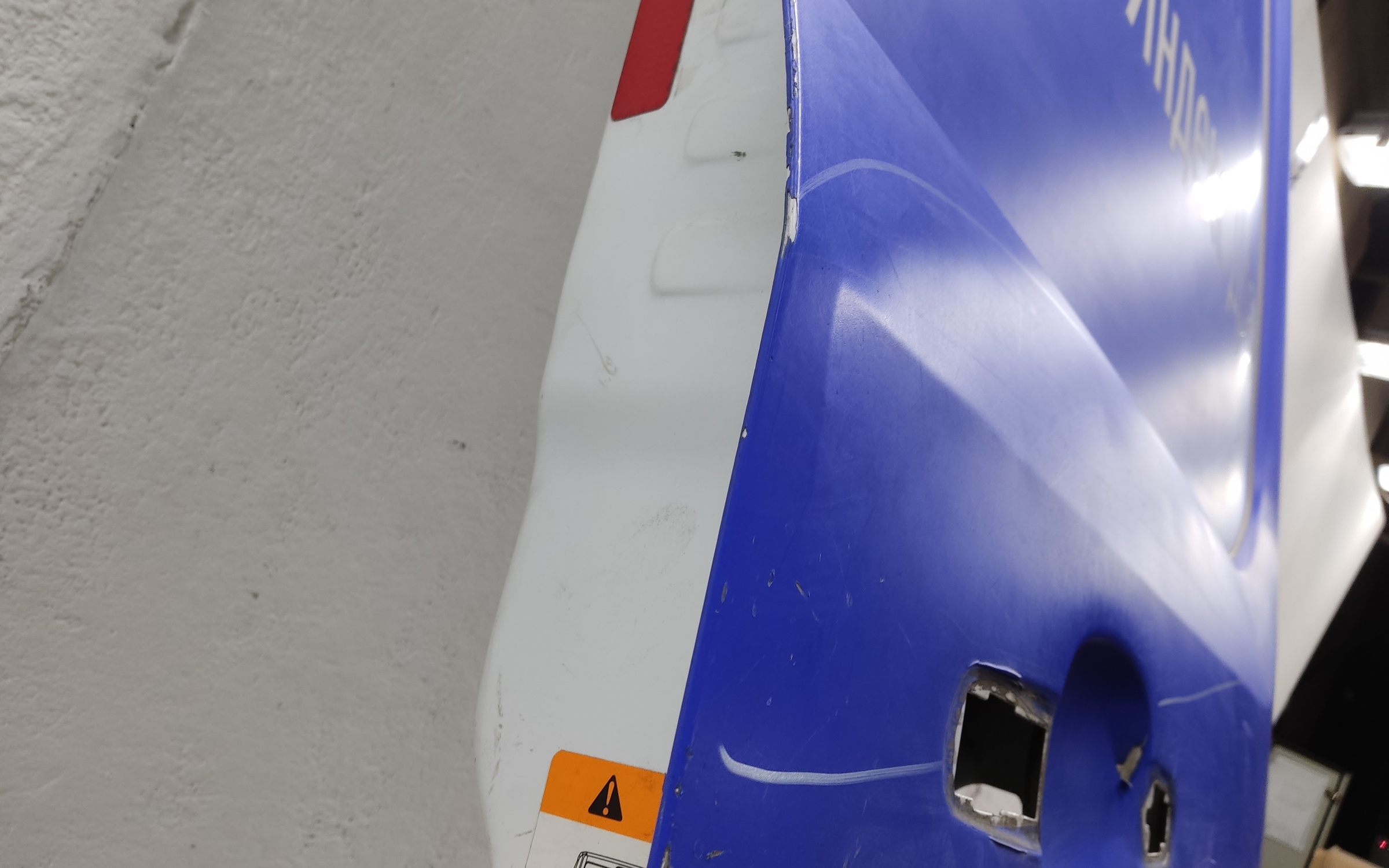 Дверь задняя правая распашная глухая Ford Transit 7 190см