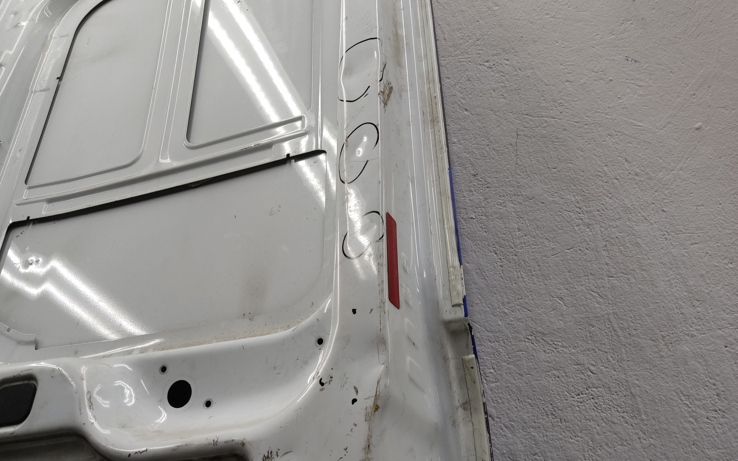 Дверь задняя правая распашная глухая Ford Transit 7 190см