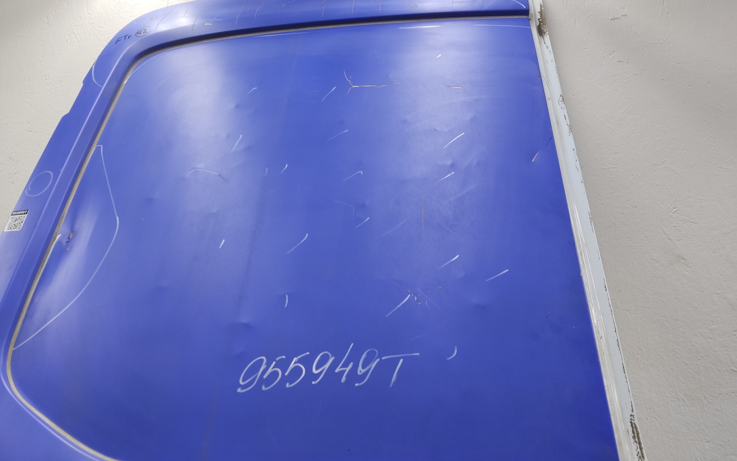 Дверь задняя левая распашная глухая Ford Transit 7 190см