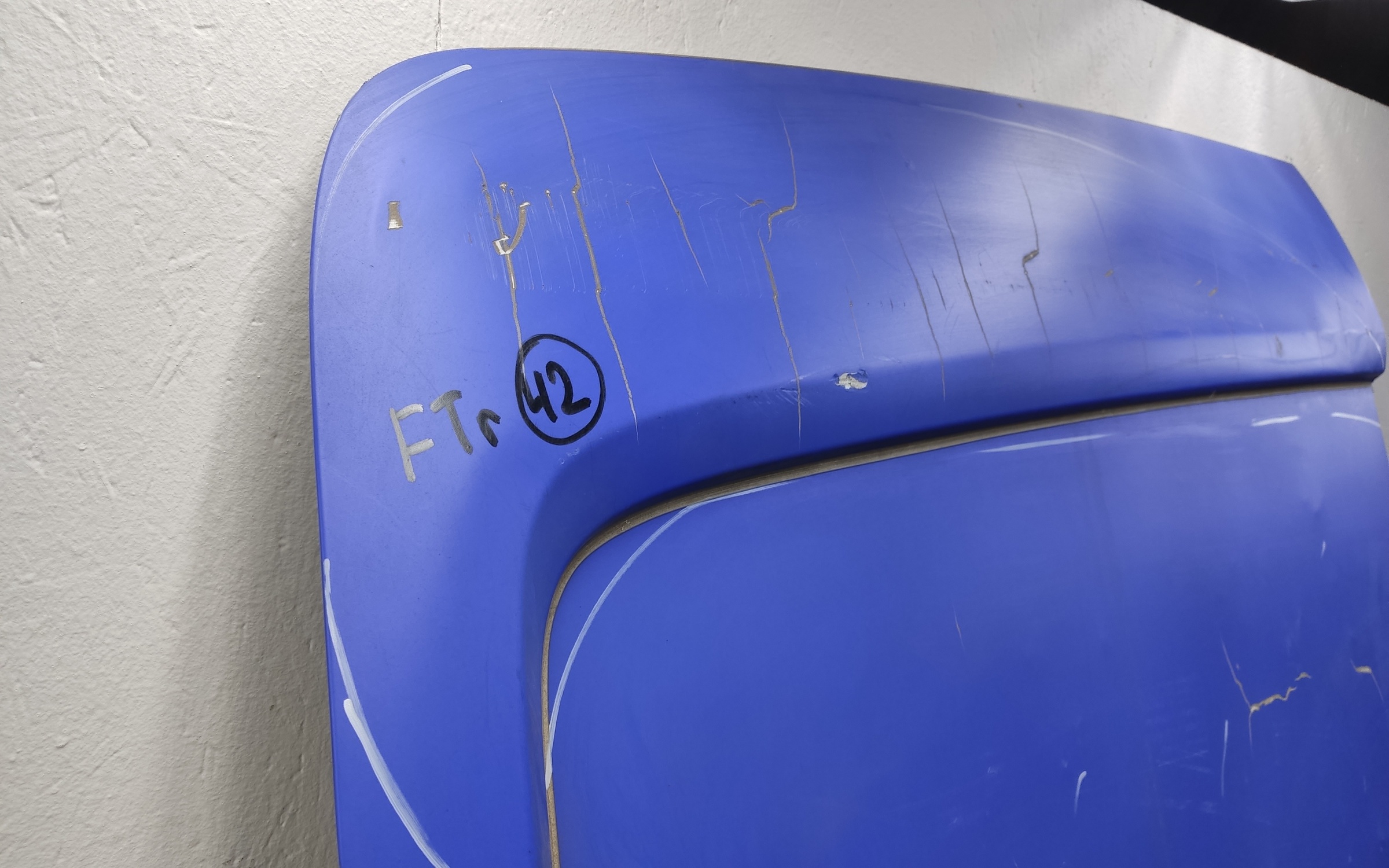 Дверь задняя левая распашная глухая Ford Transit 7 190см