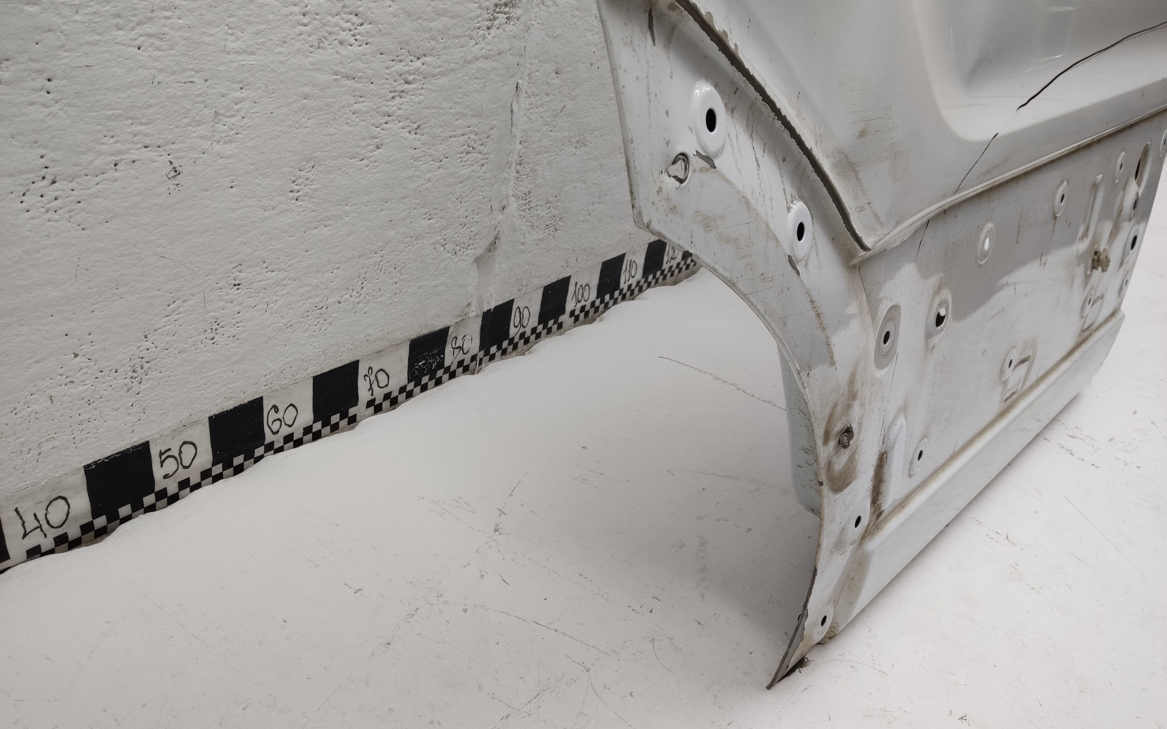 Дверь передняя левая Ford Transit 7 с отверстием под замок