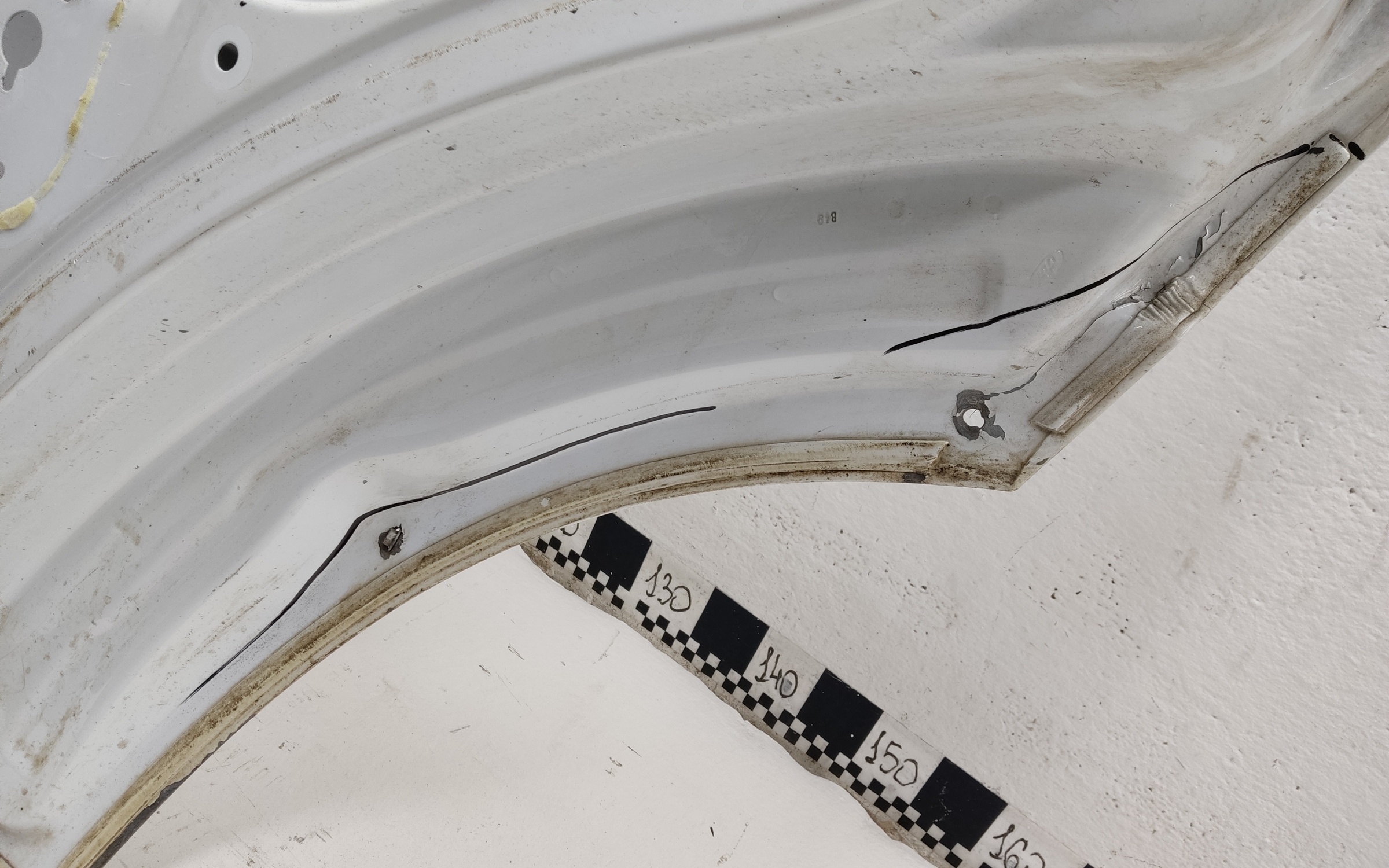 Дверь передняя левая Ford Transit 7 с отверстием под замок