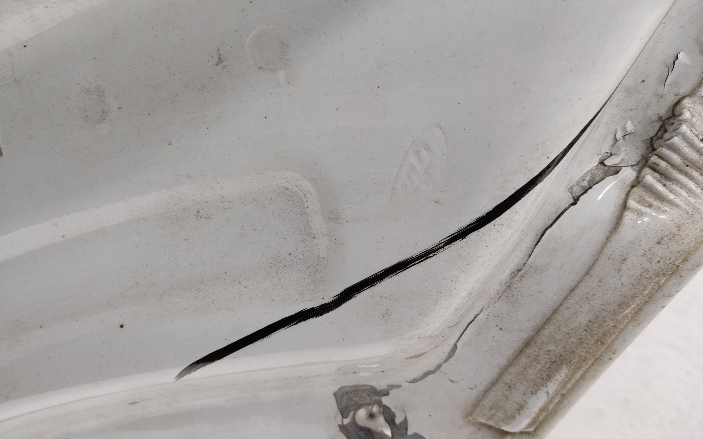 Дверь передняя левая Ford Transit 7 с отверстием под замок