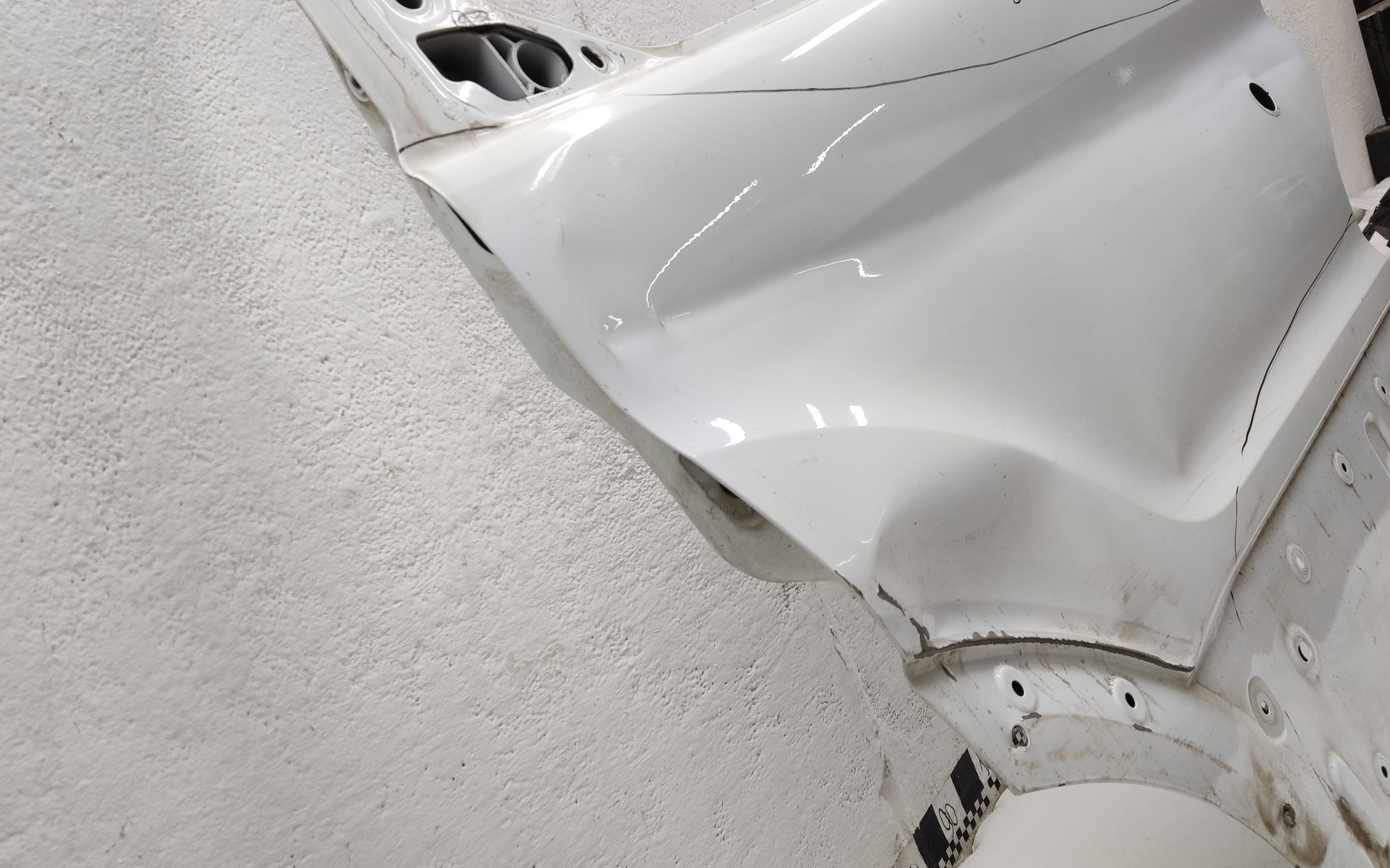 Дверь передняя левая Ford Transit 7 с отверстием под замок