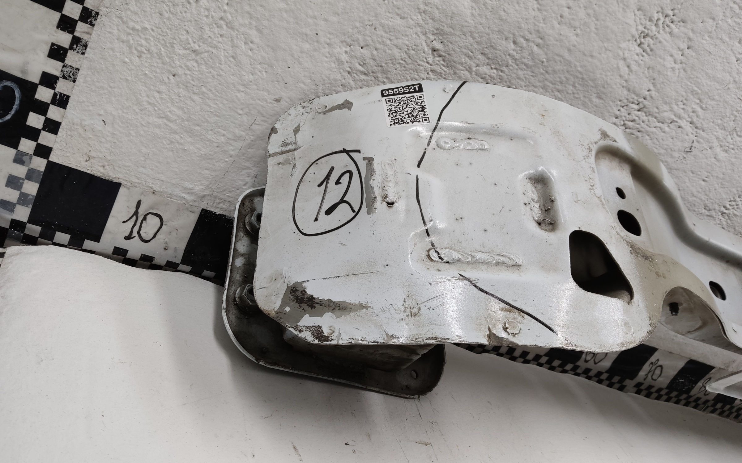 Усилитель переднего бампера Ford Transit 7