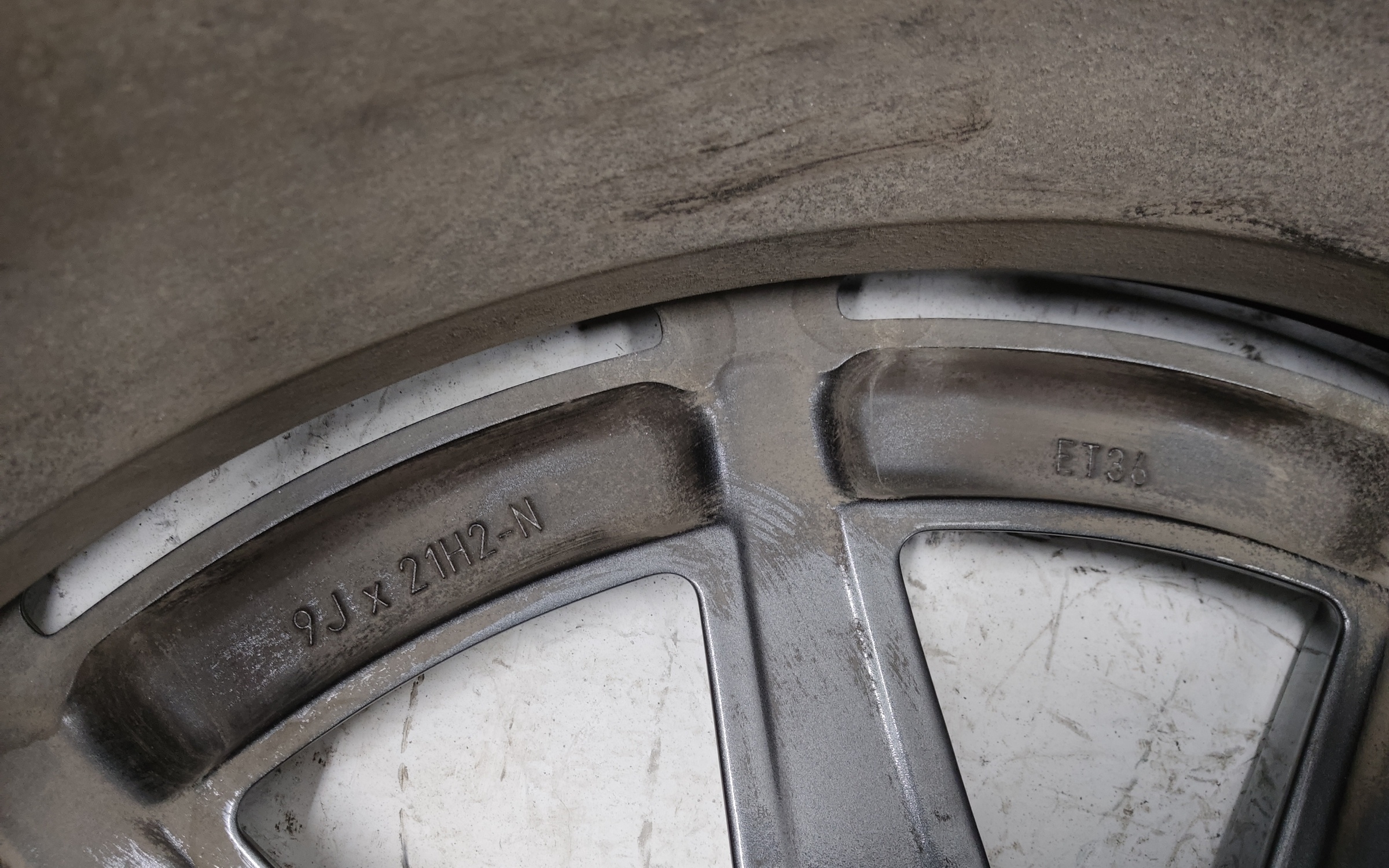 Диск колеса литой задний Mercedes-benz GLE-klasse V167 AMG R21