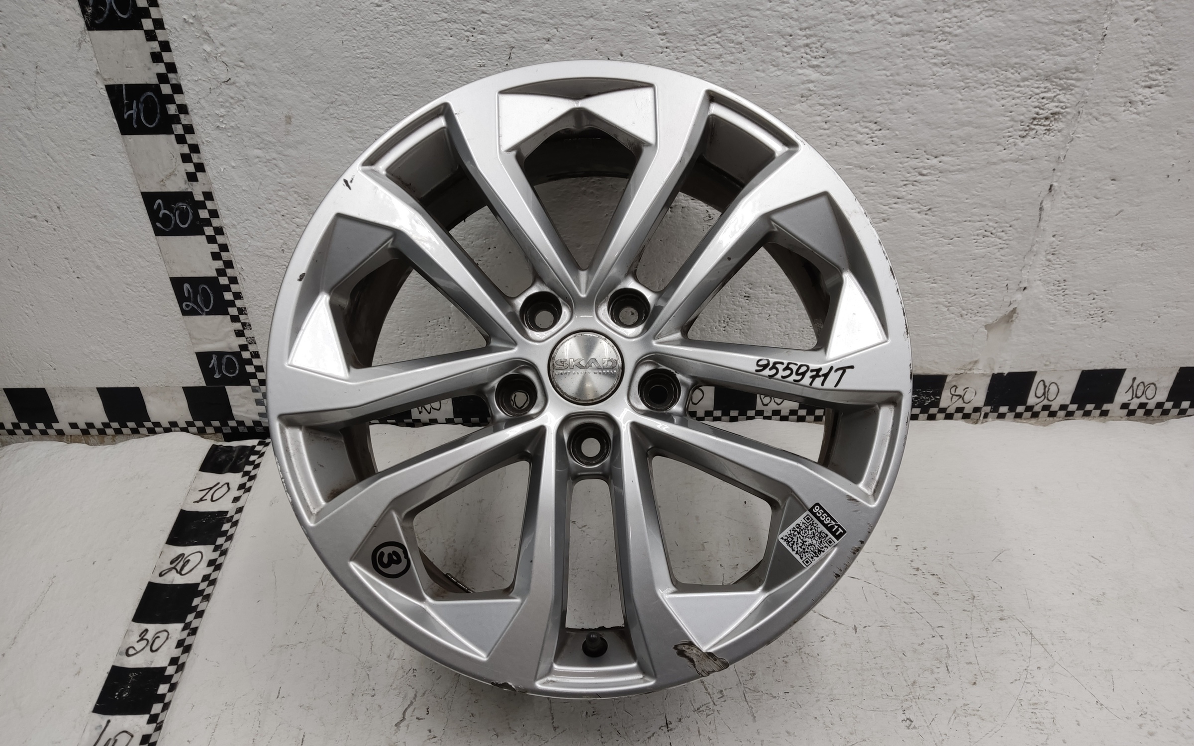 Диск колеса литой " SKAD " KL356 ТУКАН Селена R17