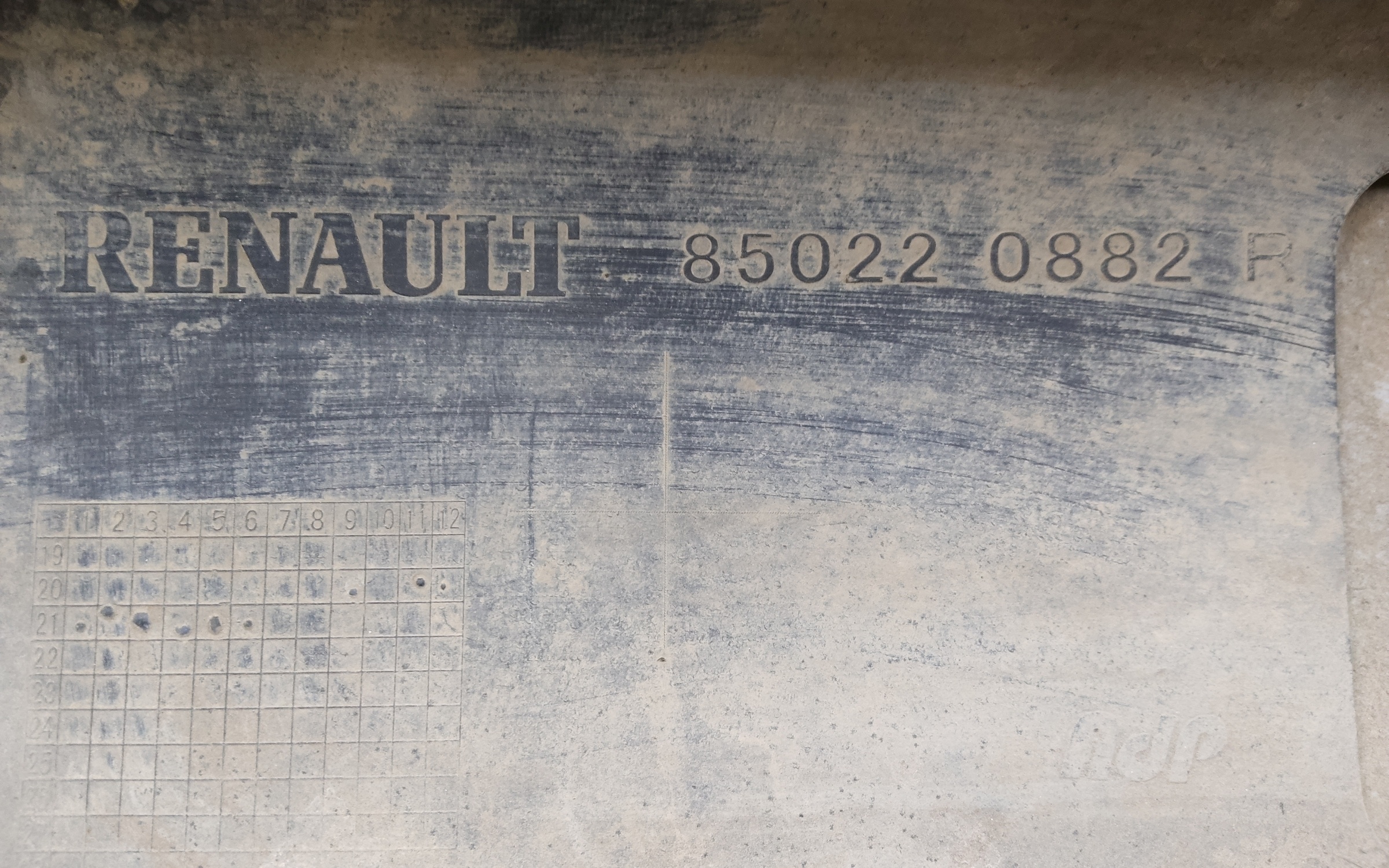 Бампер задний Renault Duster 2