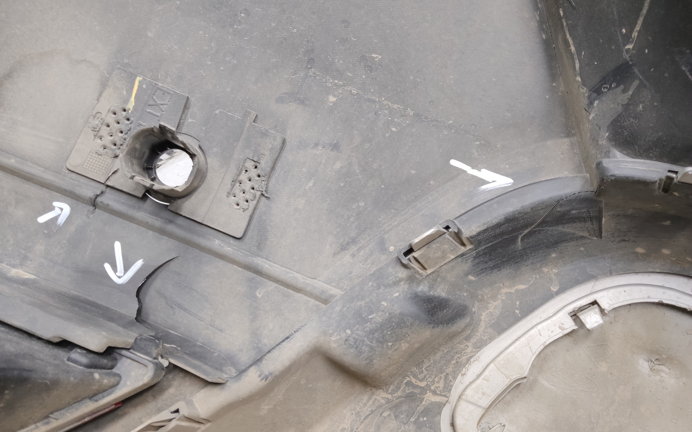 Бампер задний Renault Duster 2