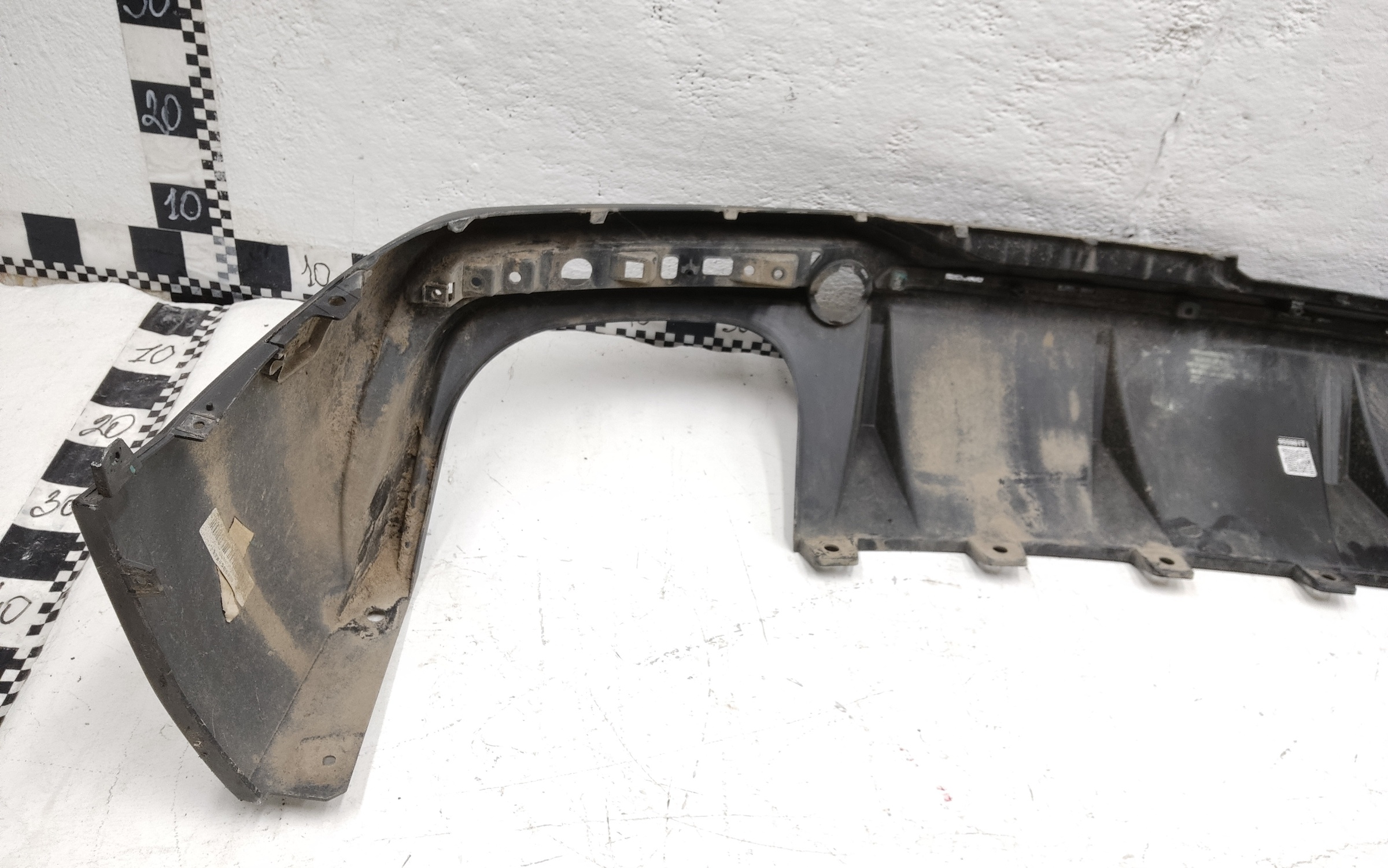 Юбка заднего бампера Haval F7 2