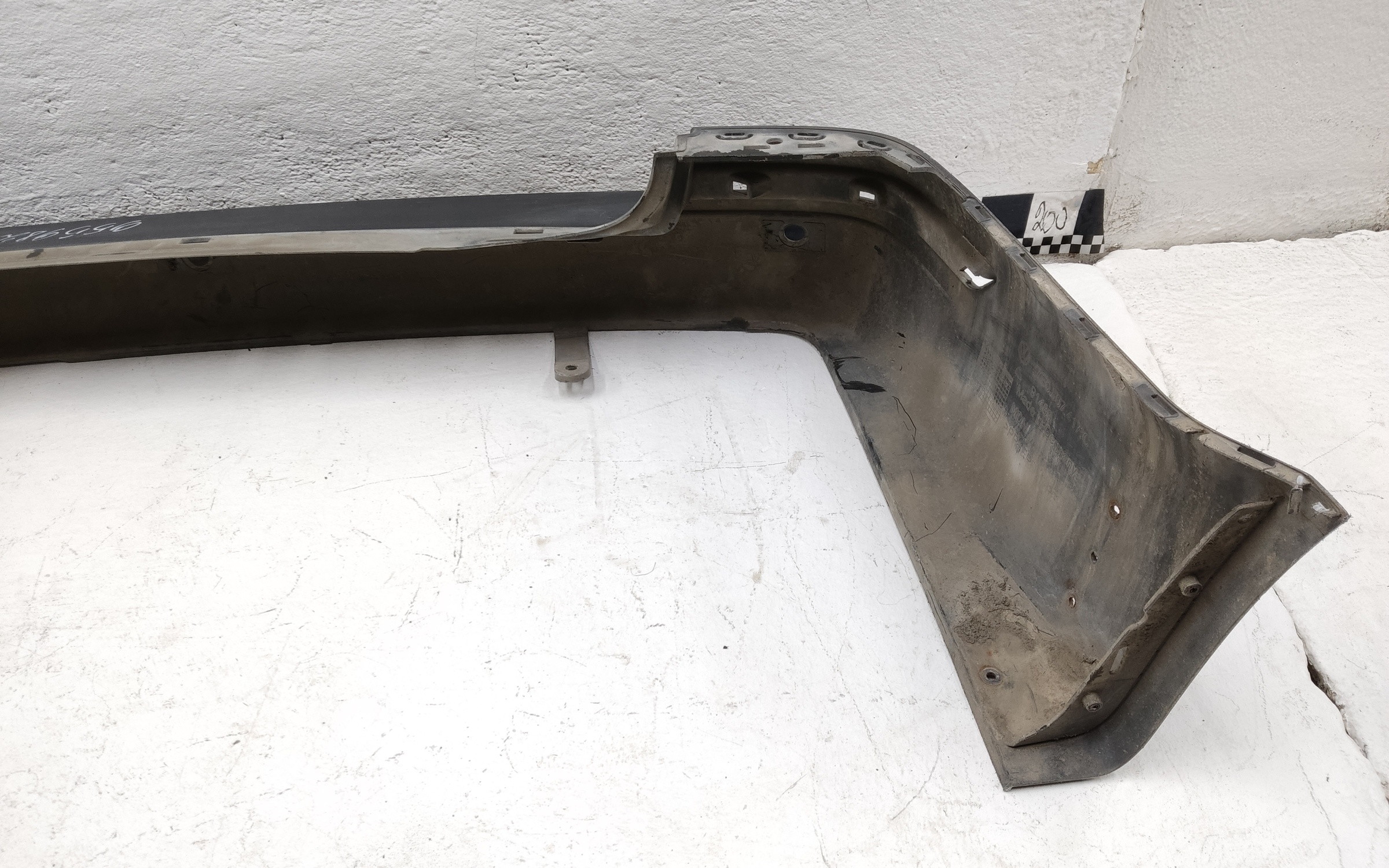 Бампер задний Volkswagen Transporter T6 неокрашиваемый