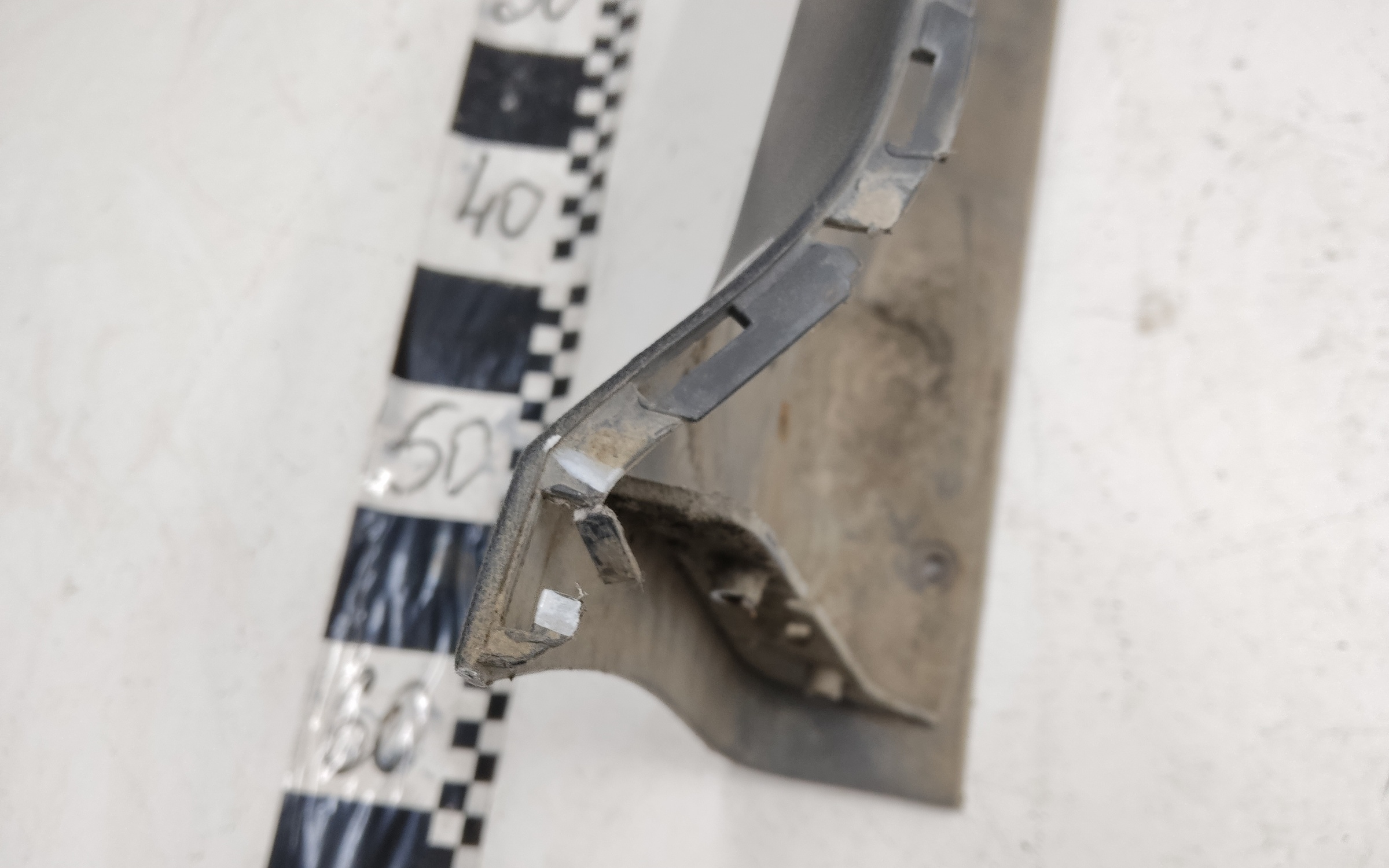 Бампер задний Volkswagen Transporter T6 неокрашиваемый