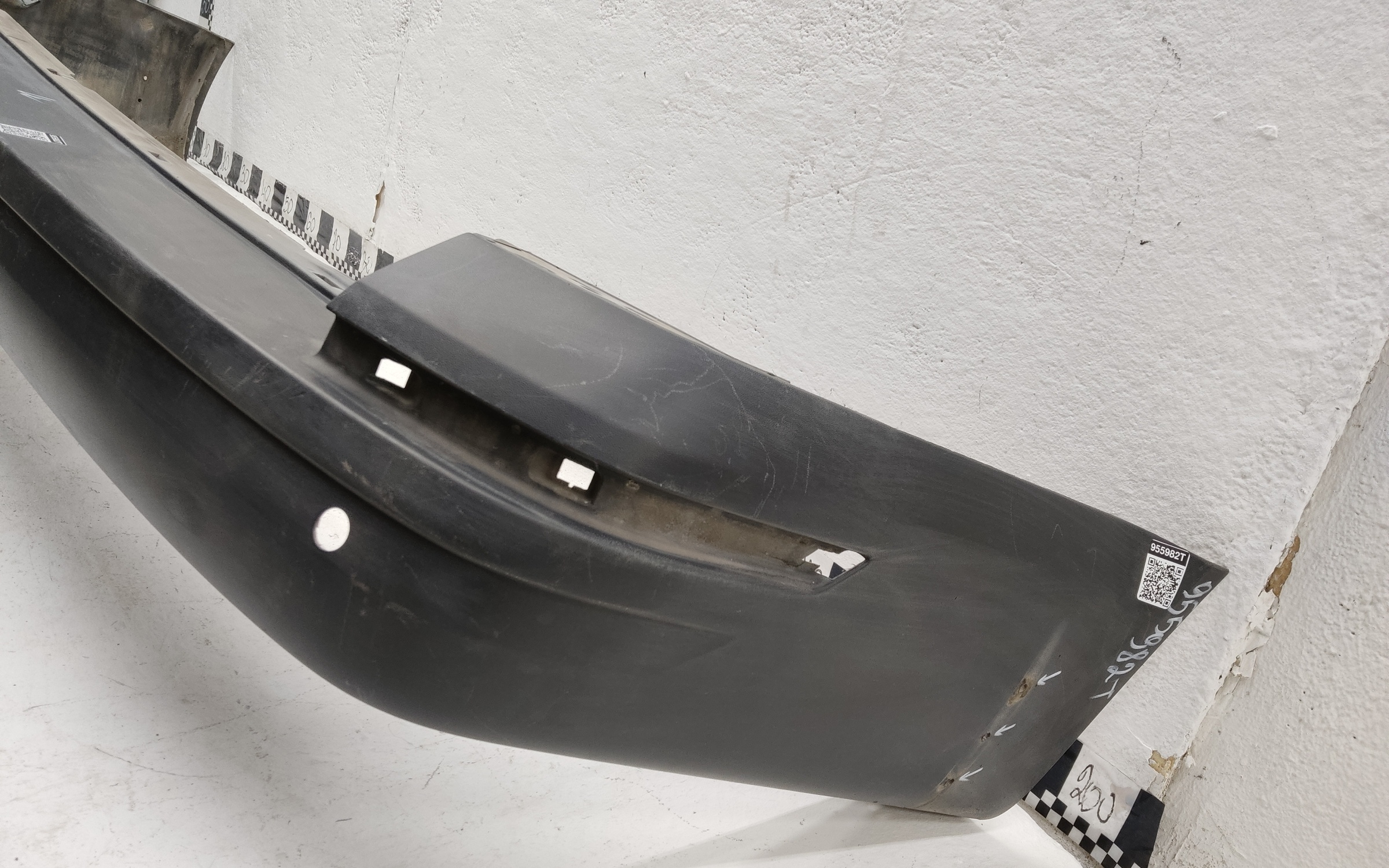 Бампер задний Volkswagen Transporter T6 неокрашиваемый