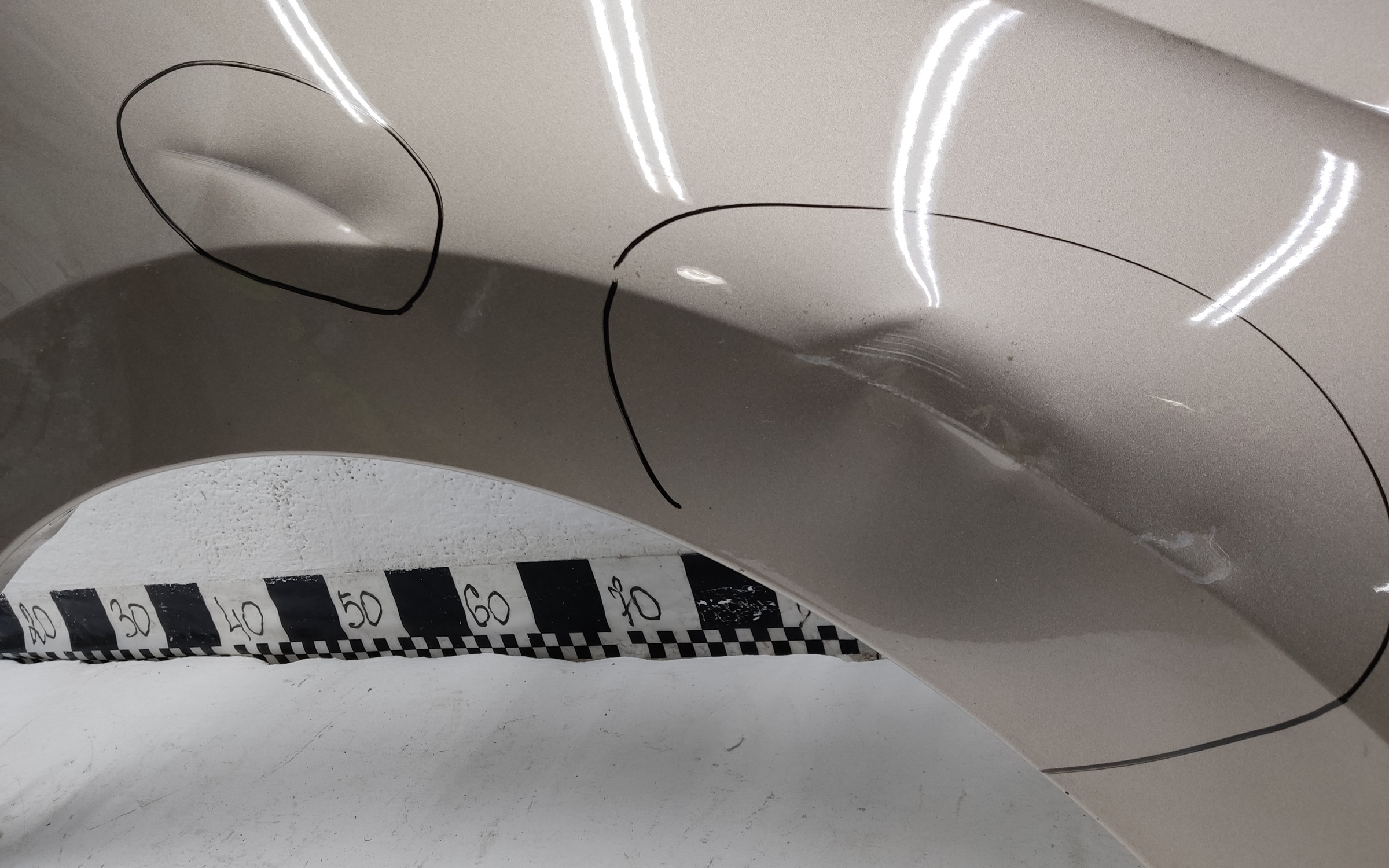 Крыло переднее правое Volkswagen Polo 6 Liftback