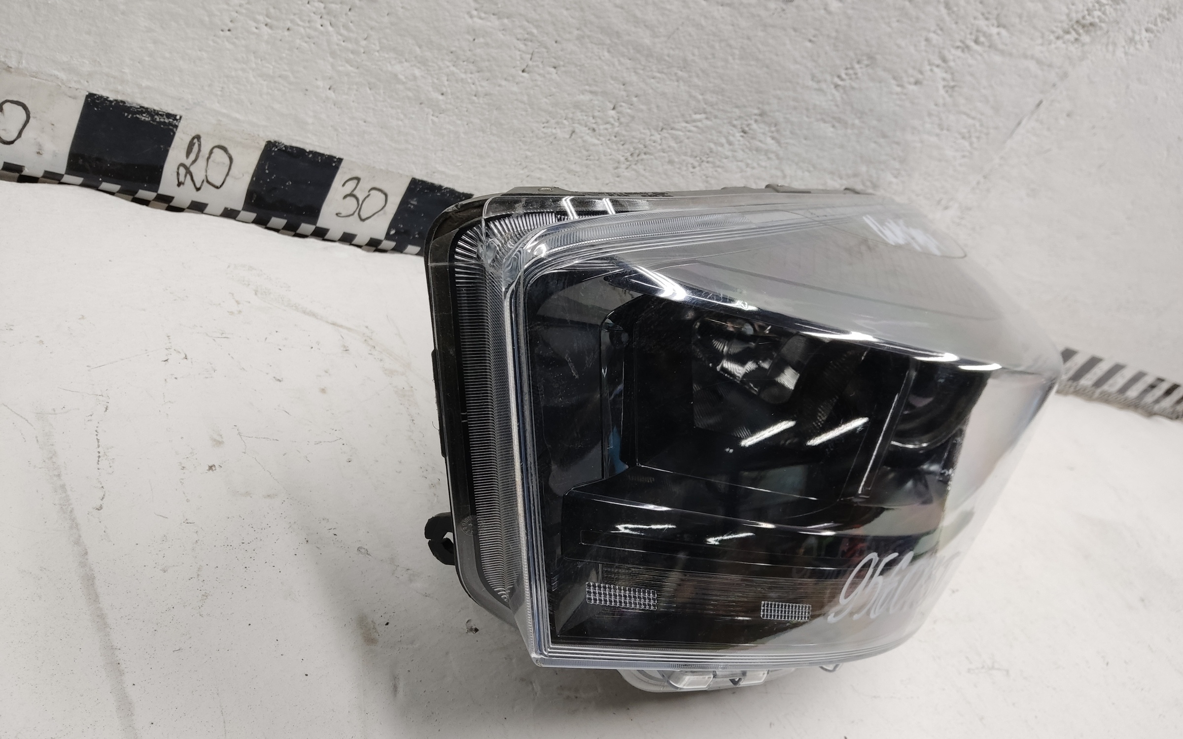 Фара передняя левая Chery Tiggo 4 Pro галоген линза чёрная