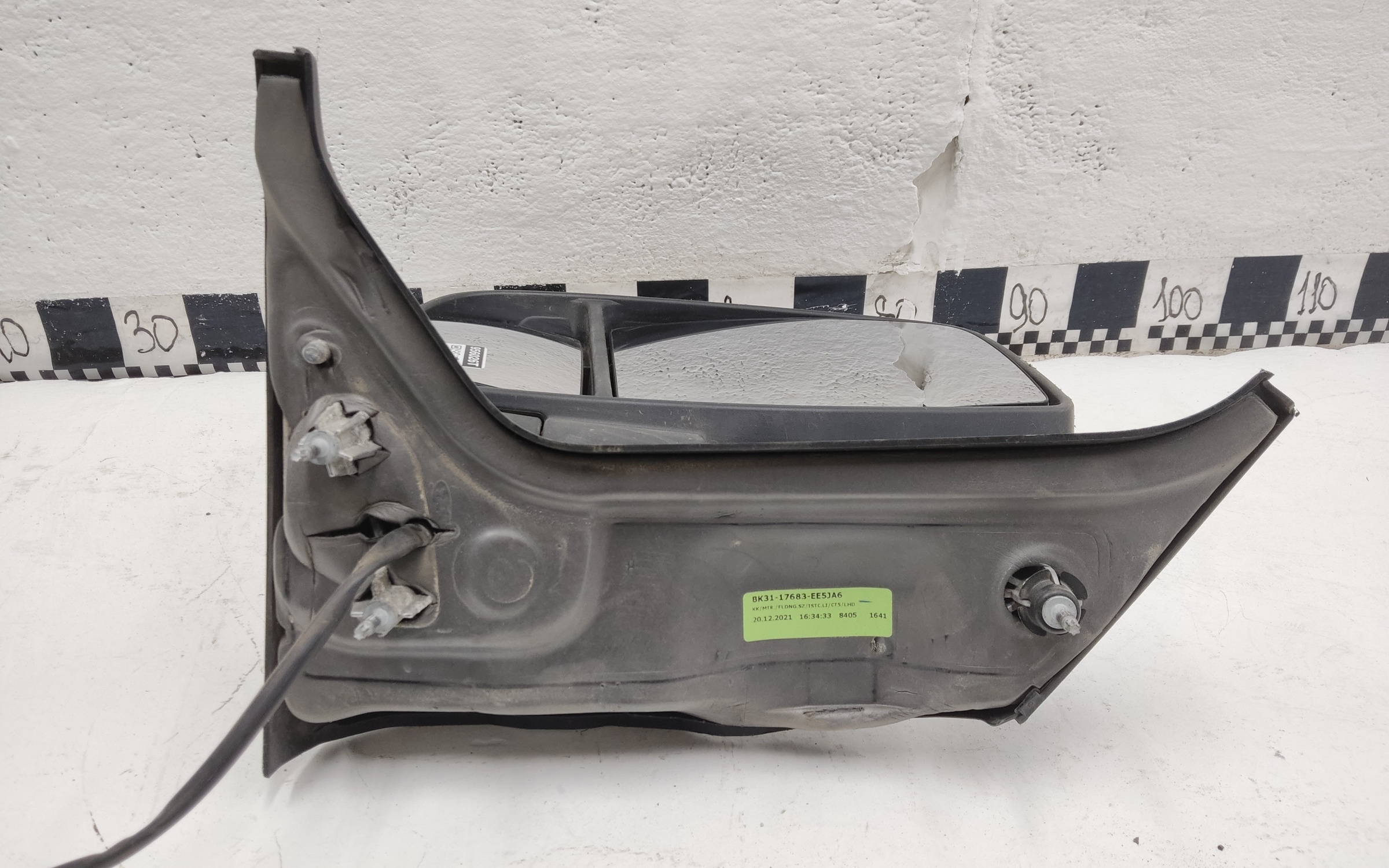 Зеркало левое Ford Transit 7 6 контактов короткий кронштейн