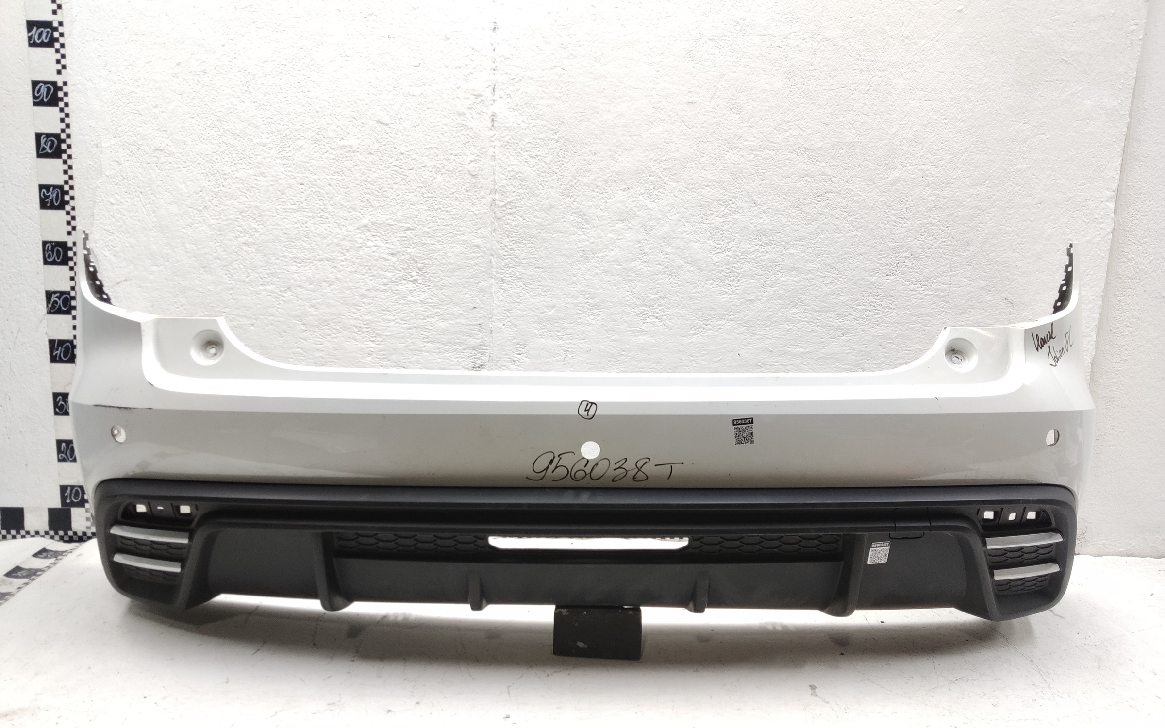 Бампер задний верхняя часть Haval Jolion Restail с отверстиями под накладки