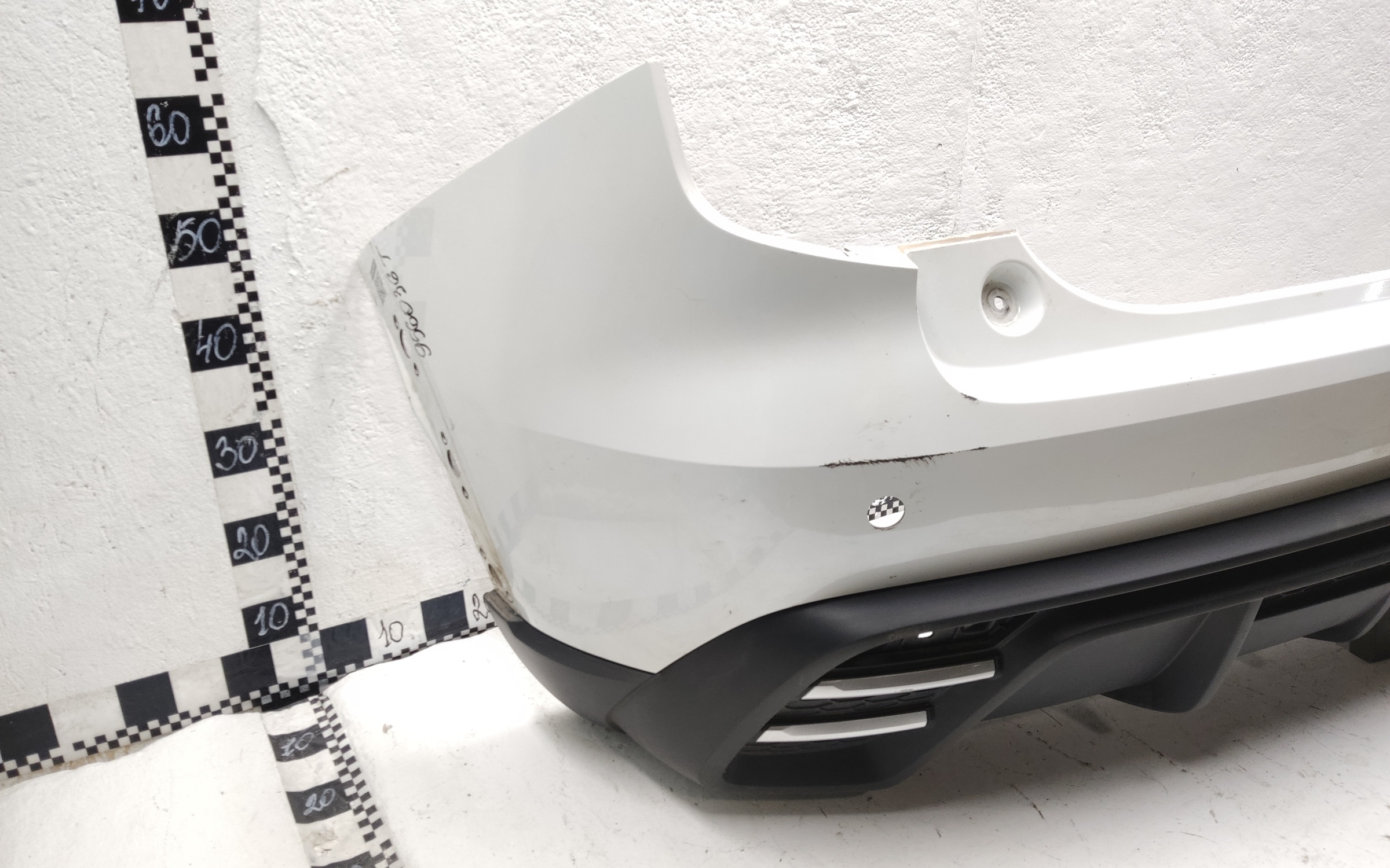 Бампер задний верхняя часть Haval Jolion Restail с отверстиями под накладки