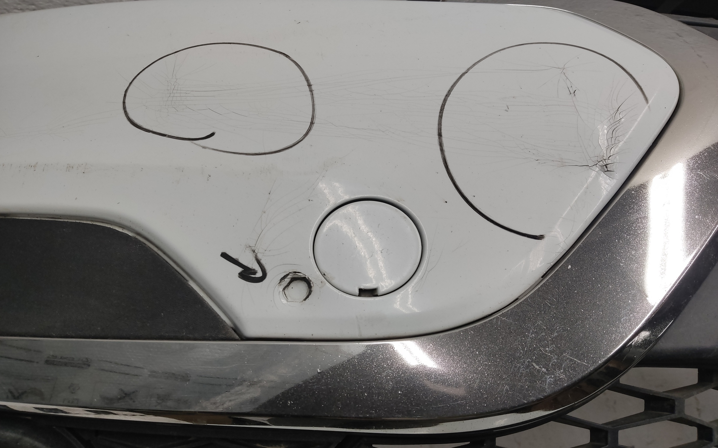 Бампер передний Lada Largus 1 Restail