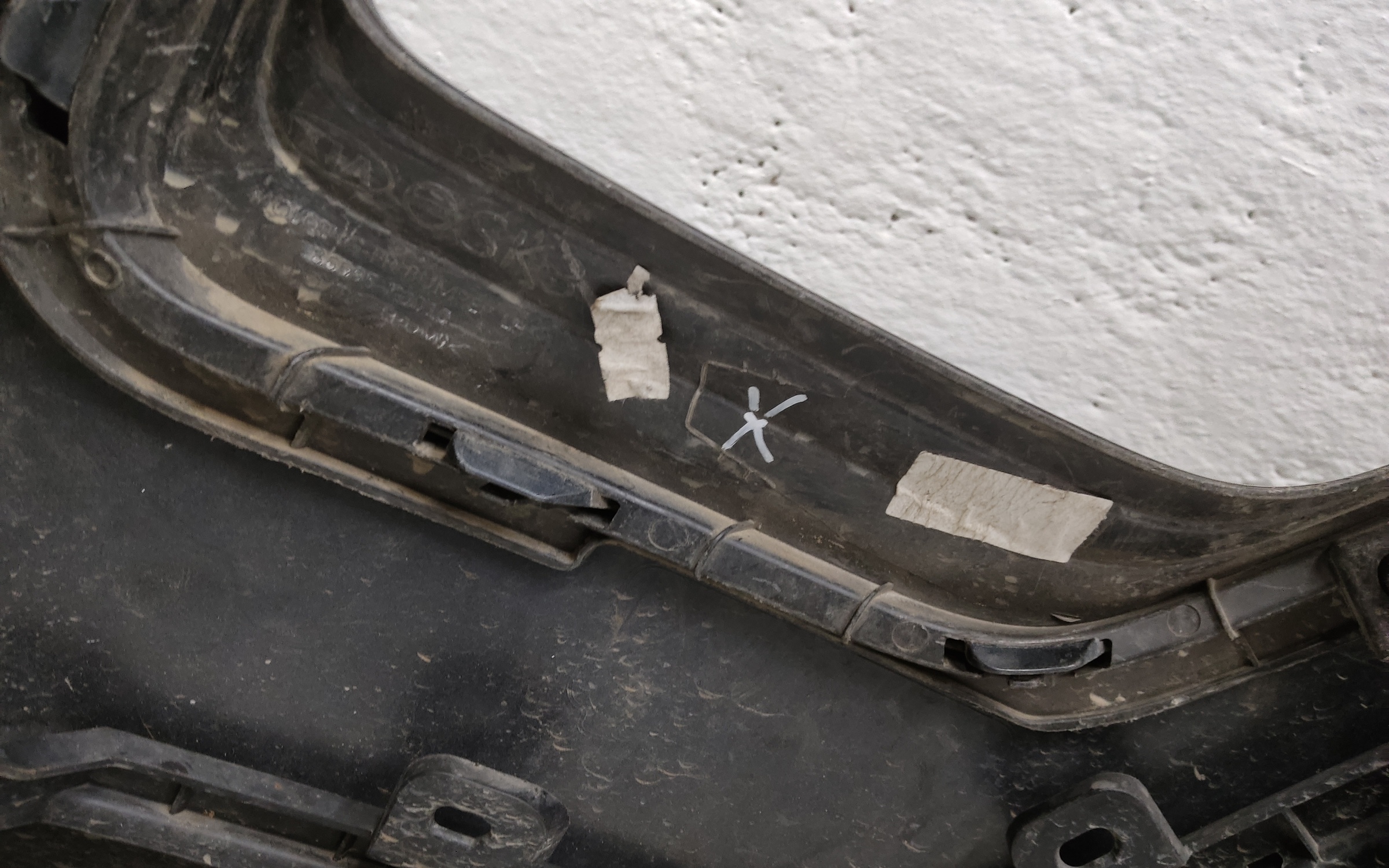 Бампер передний верхняя часть Kia Soul 3